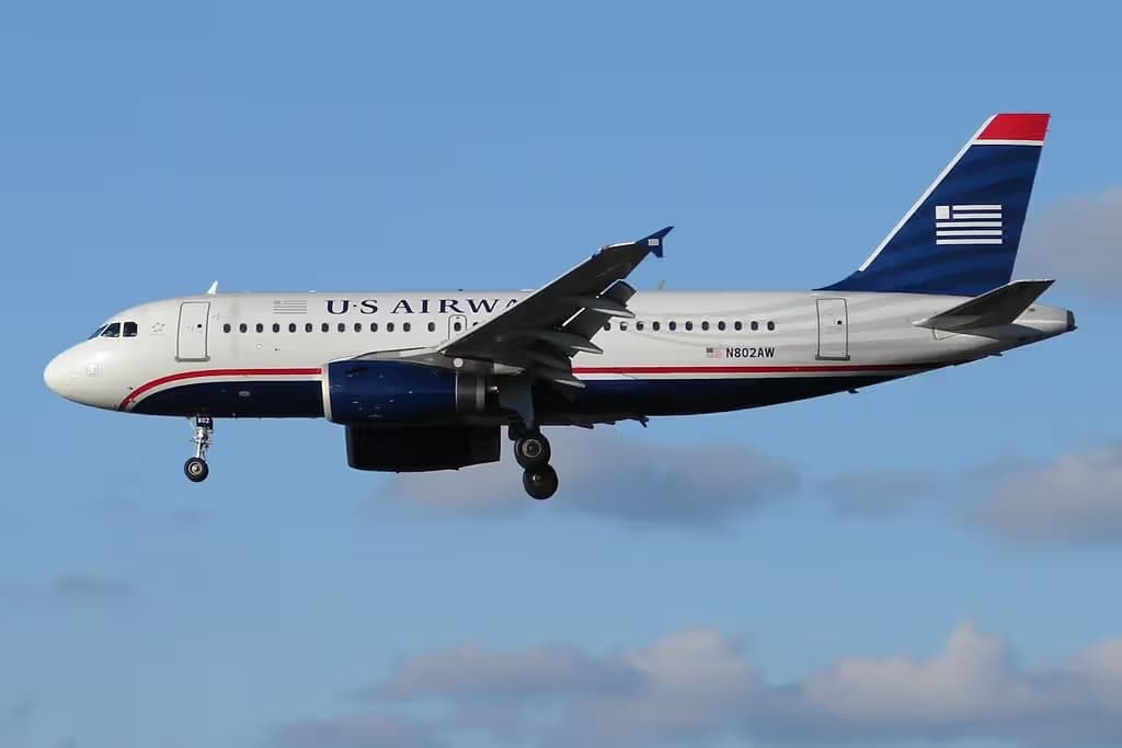 N802AW — Airbus