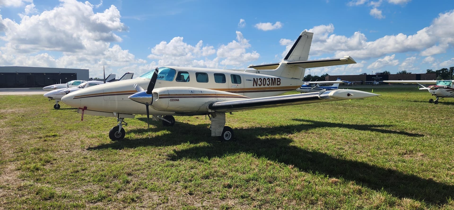 N303MB — Cessna T303 at Lakeland Linder Intl