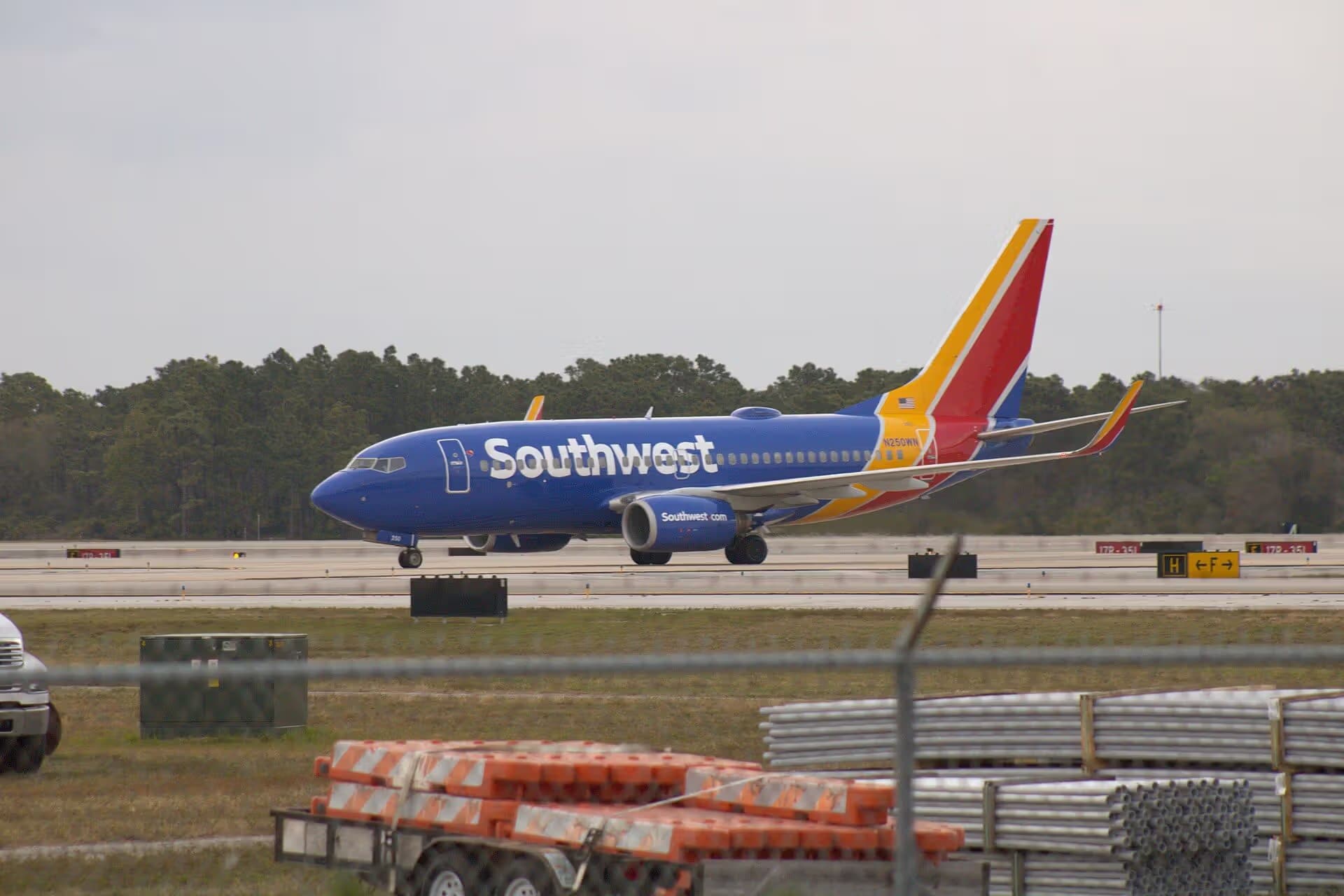 N250WN — Boeing