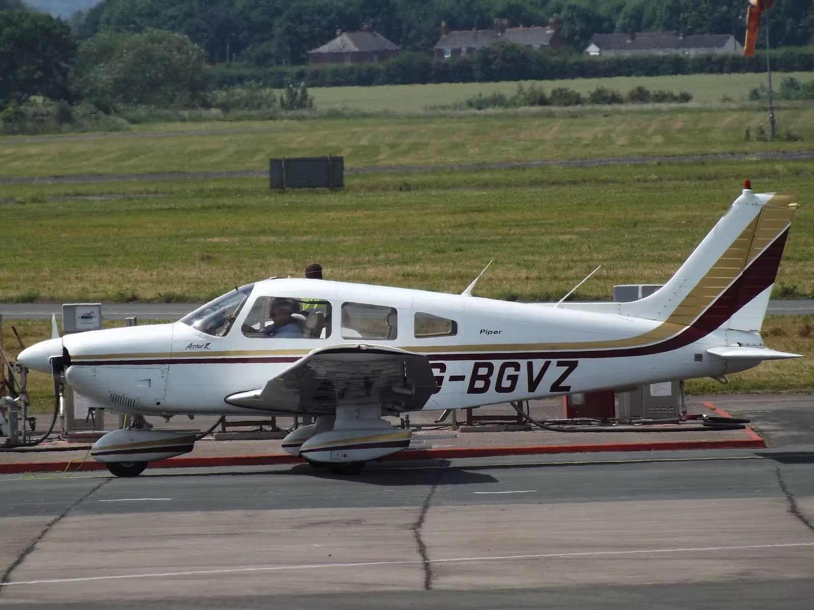 G-BGVZ — Piper