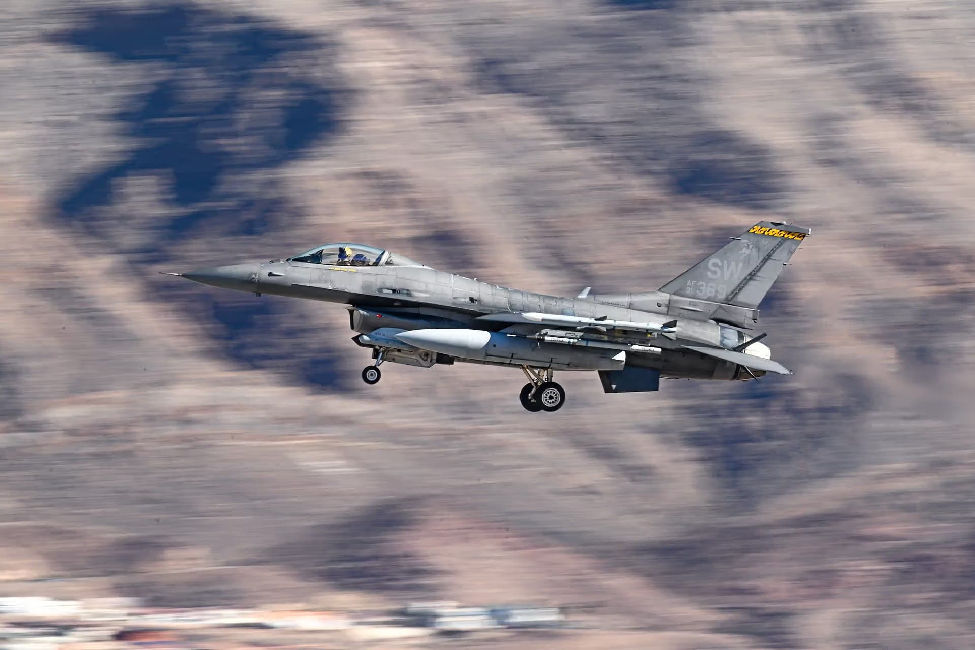 Unidentified — Single-engine aircraft at Shaw Air Force Base