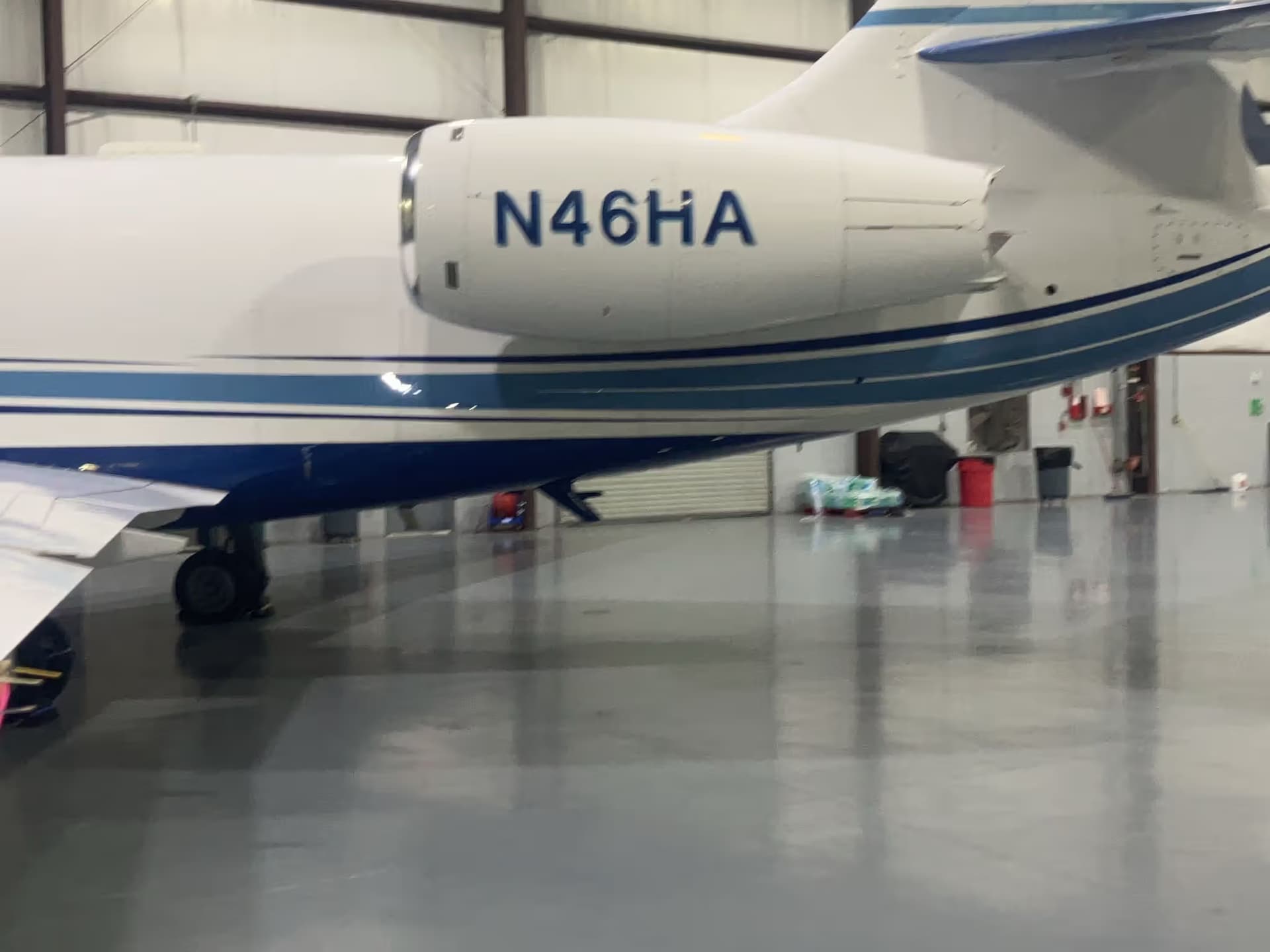 N46HA — Dassault Aviation FALCON 2000 at Melbourne Orlando International Airport