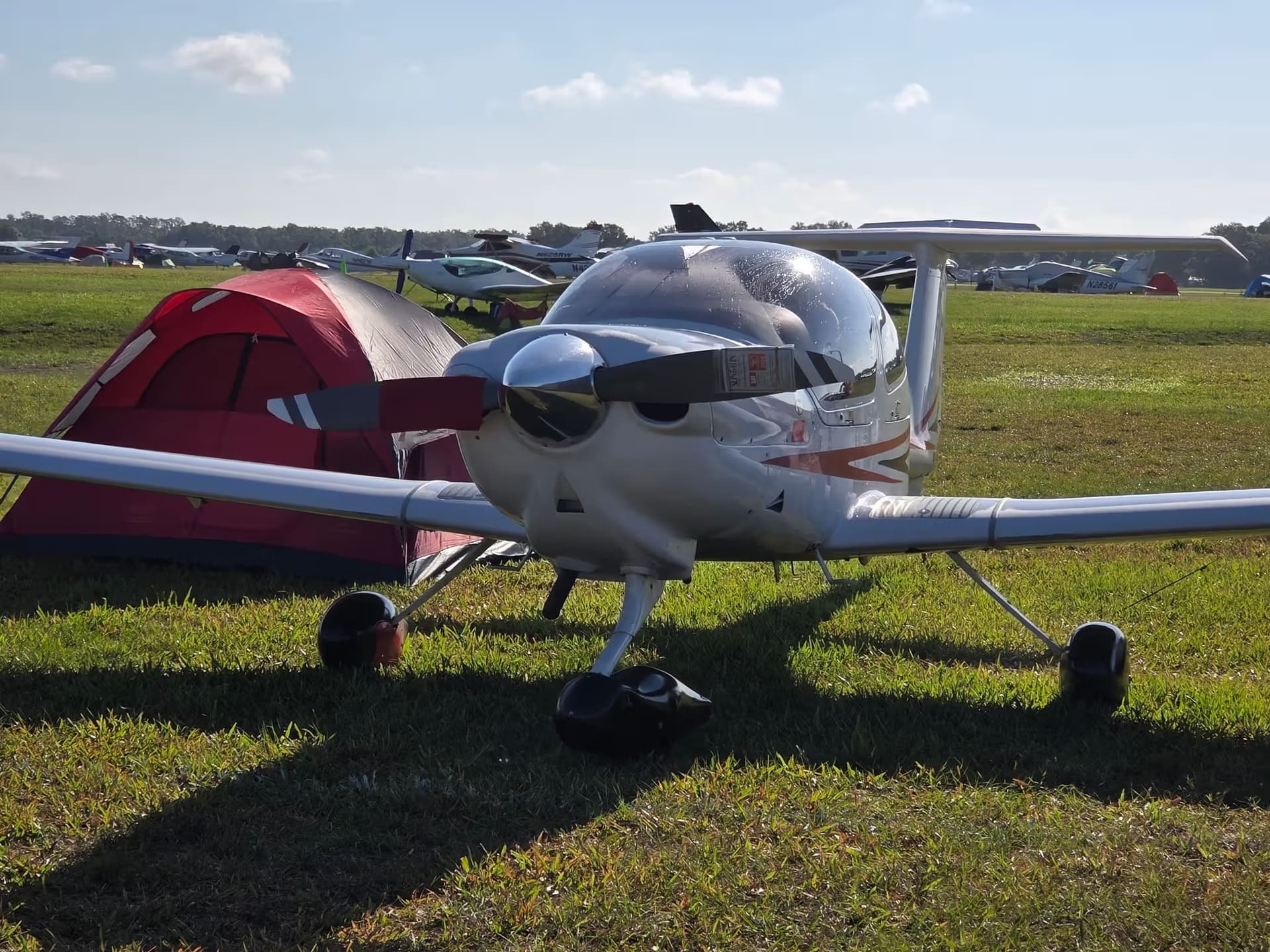 N412AM — Diamond DA40 at Lakeland Linder Intl