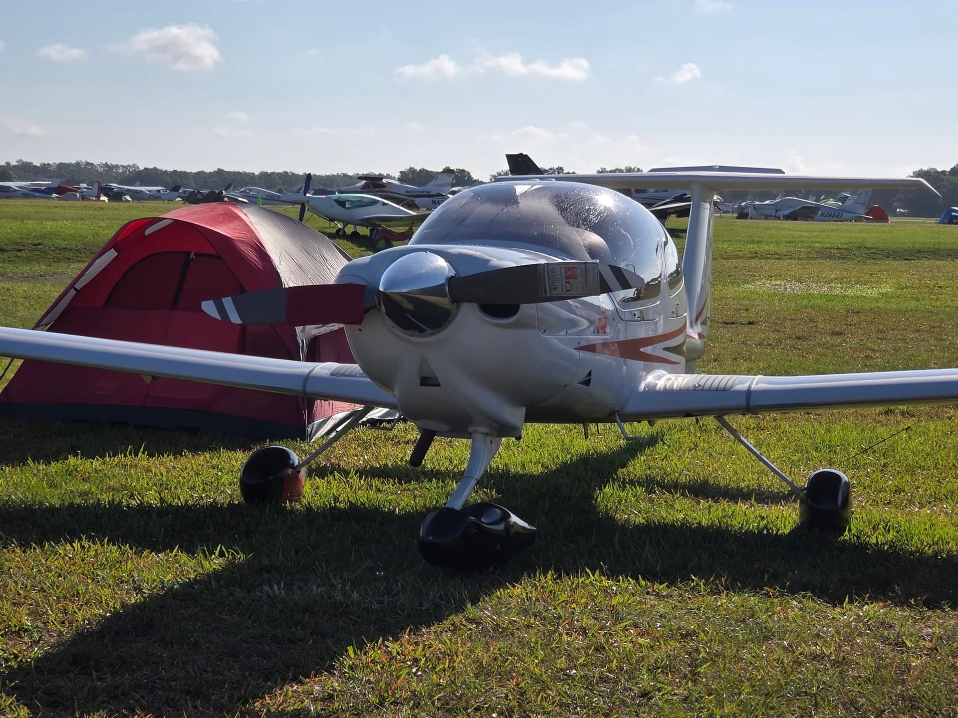 N412AM — Diamond DA40 at Lakeland Linder Intl