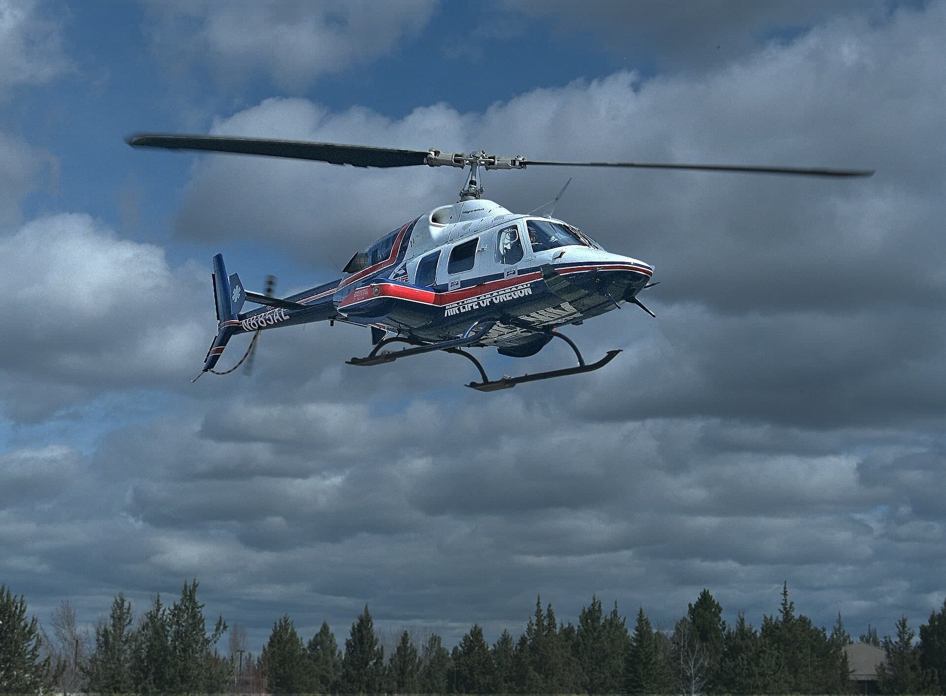 N885AL — Helicopter