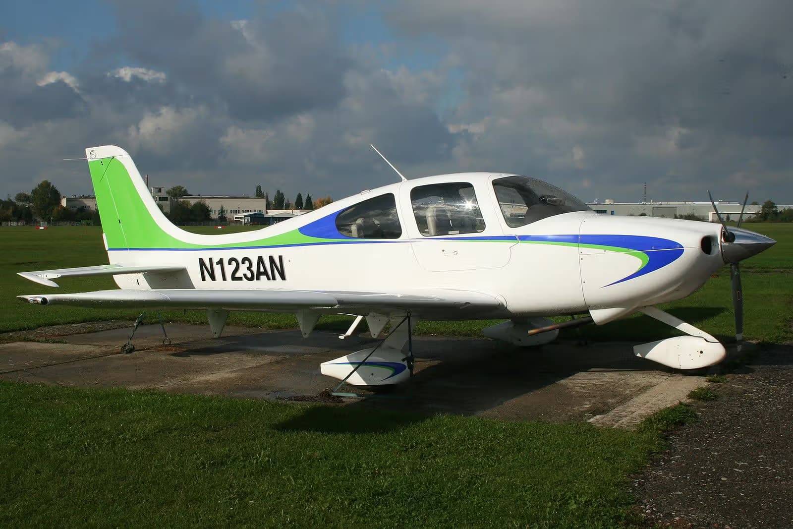 N123AN — Single-engine aircraft