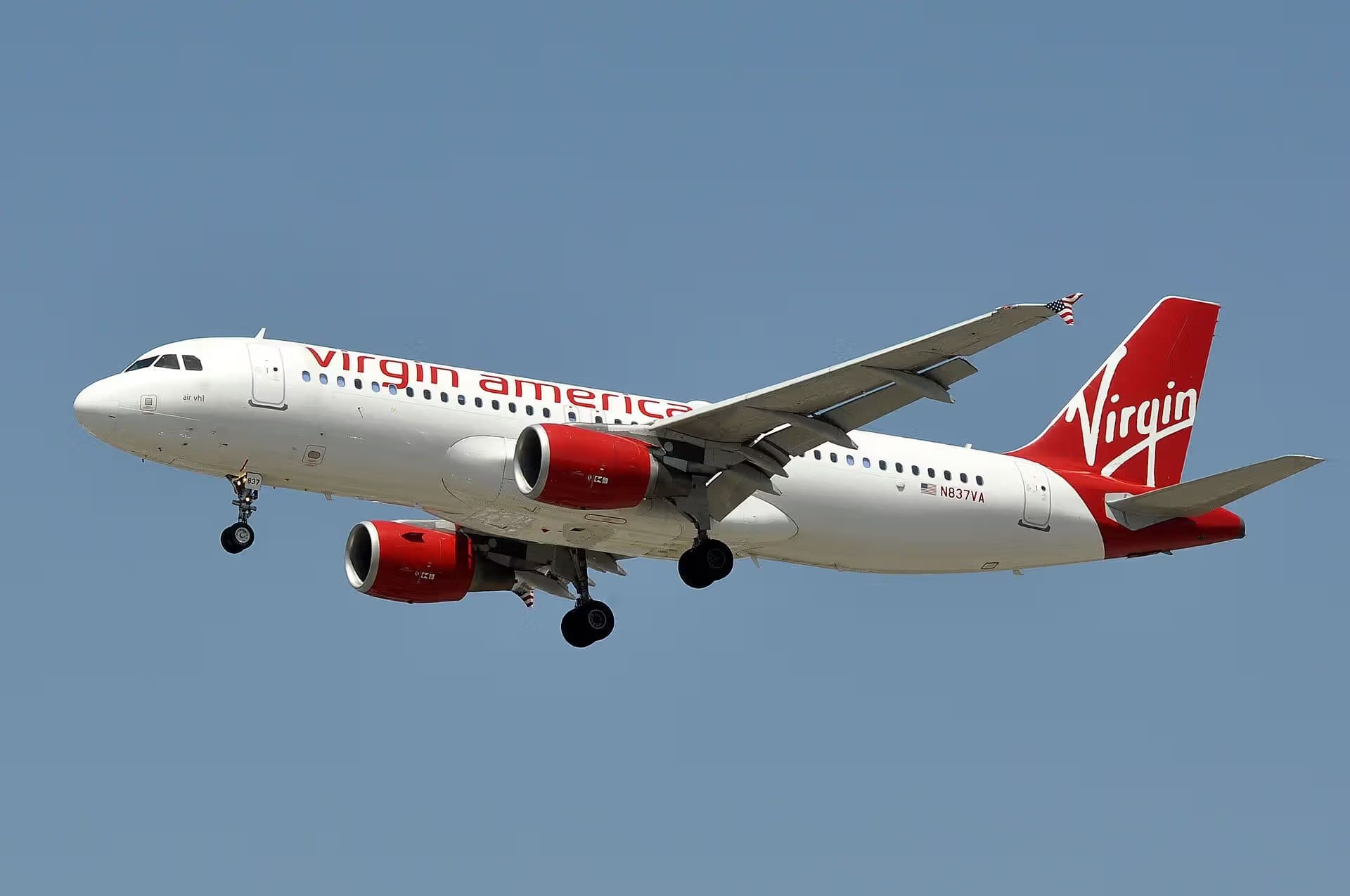 N837VA — Airbus
