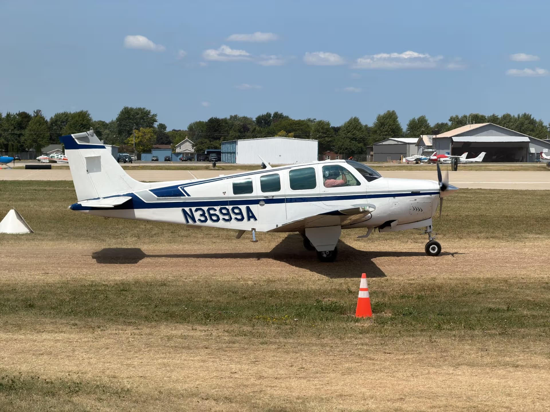 N3699A — 1979 Beechcraft A36 at Wittman Regional Airport