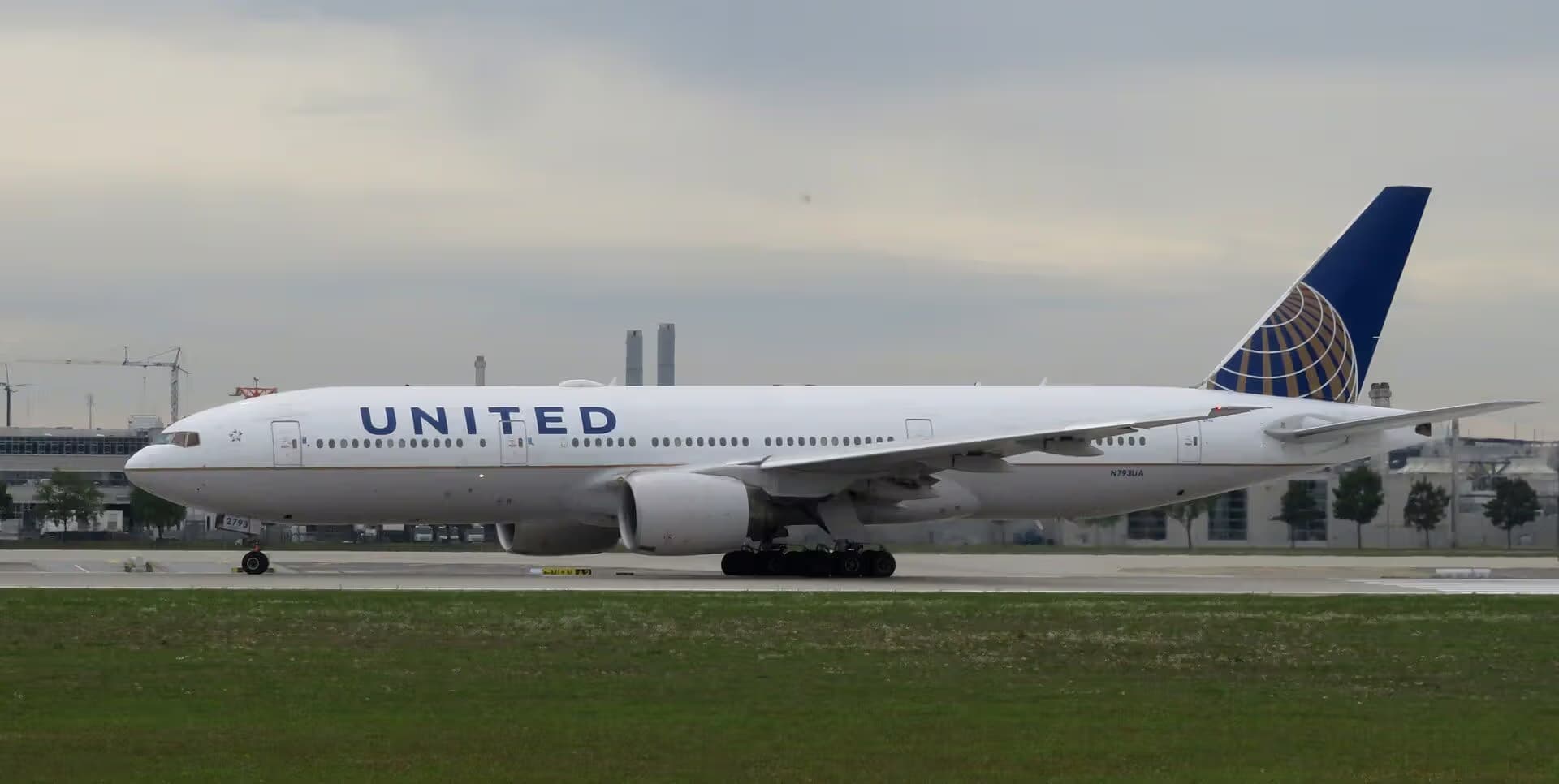 N793UA — Boeing at Munich Airport