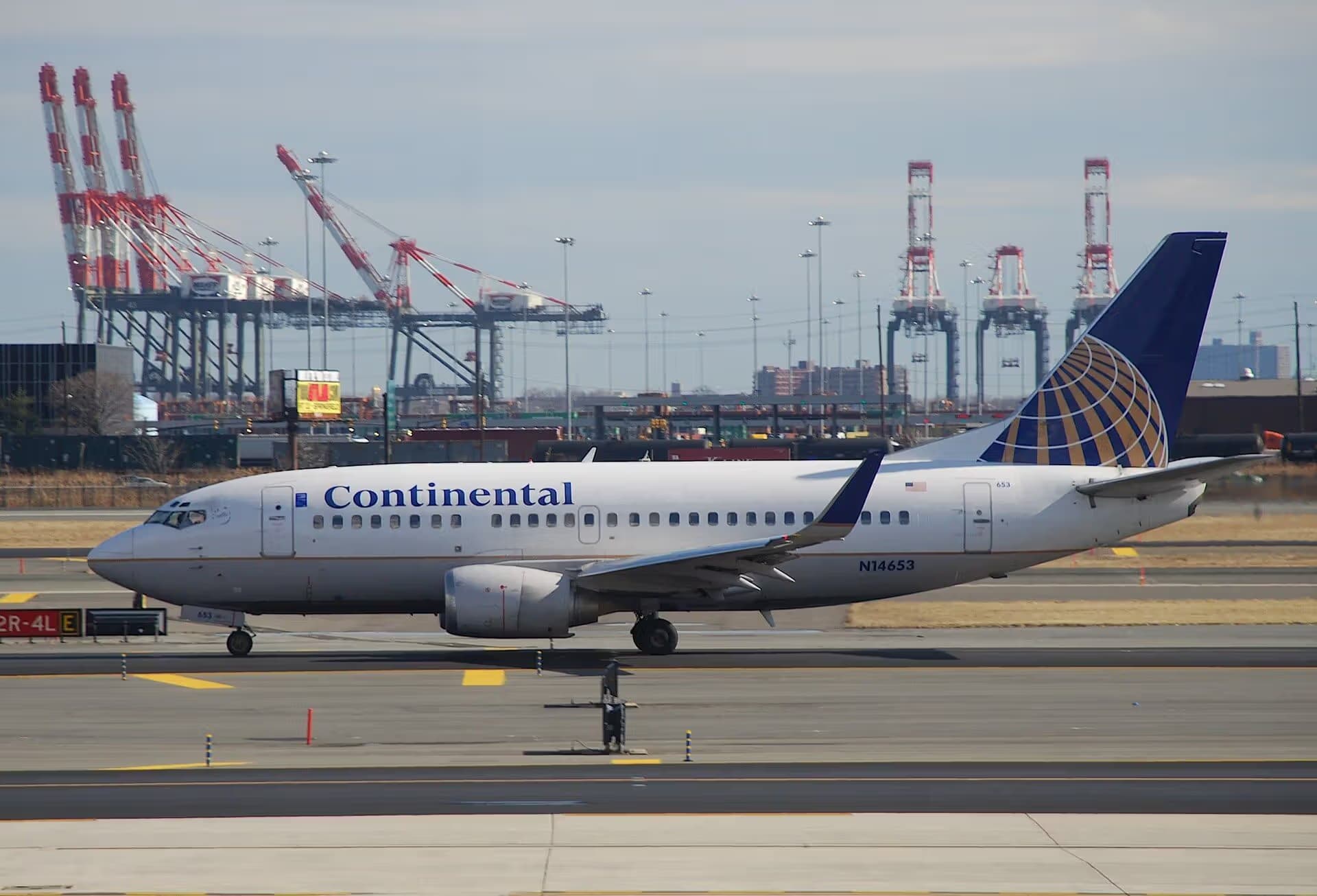 N14653 — Twin-engine aircraft