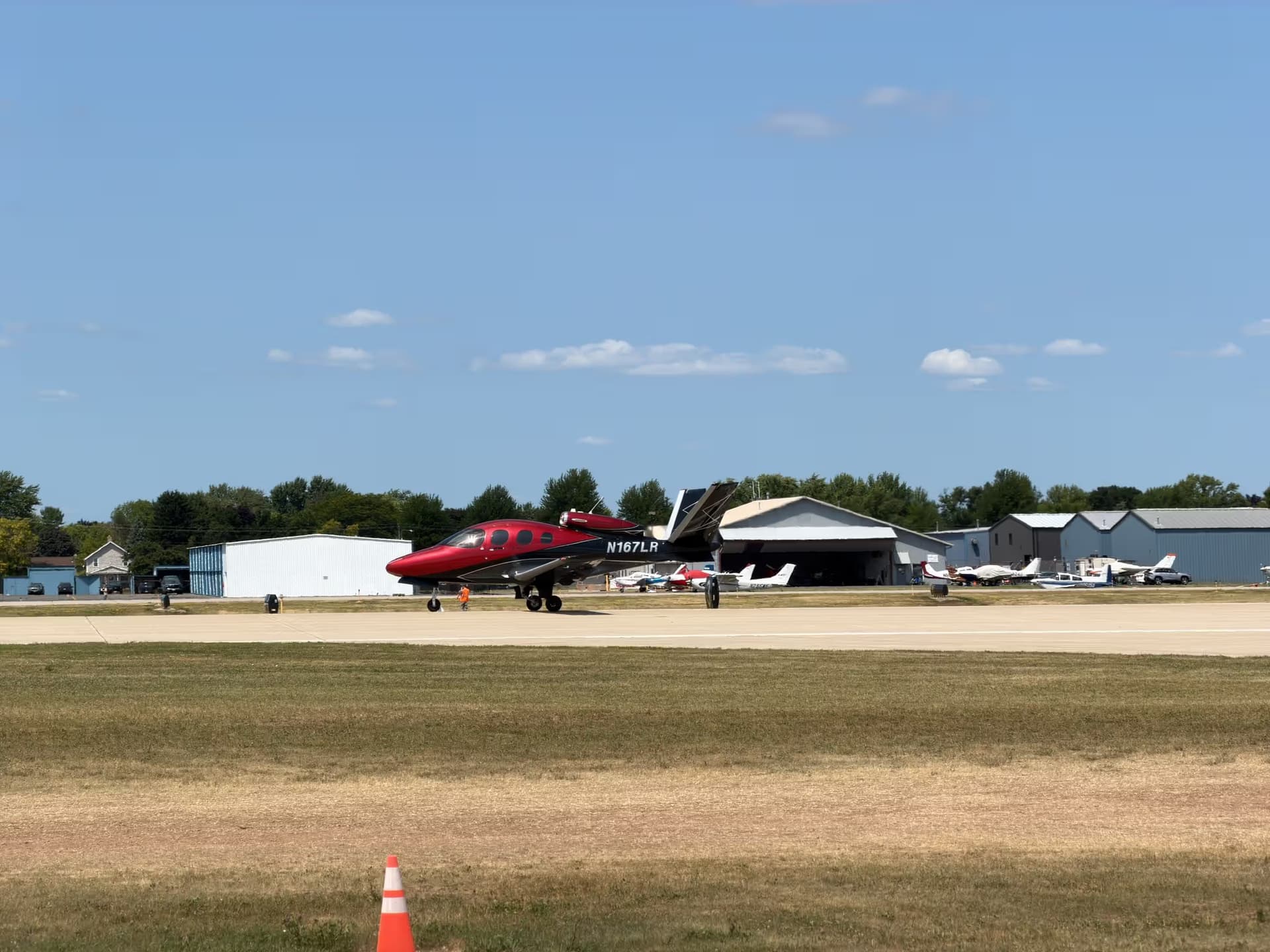 N167LR — 2025 Cirrus Vision Jet at Wittman Regional Airport