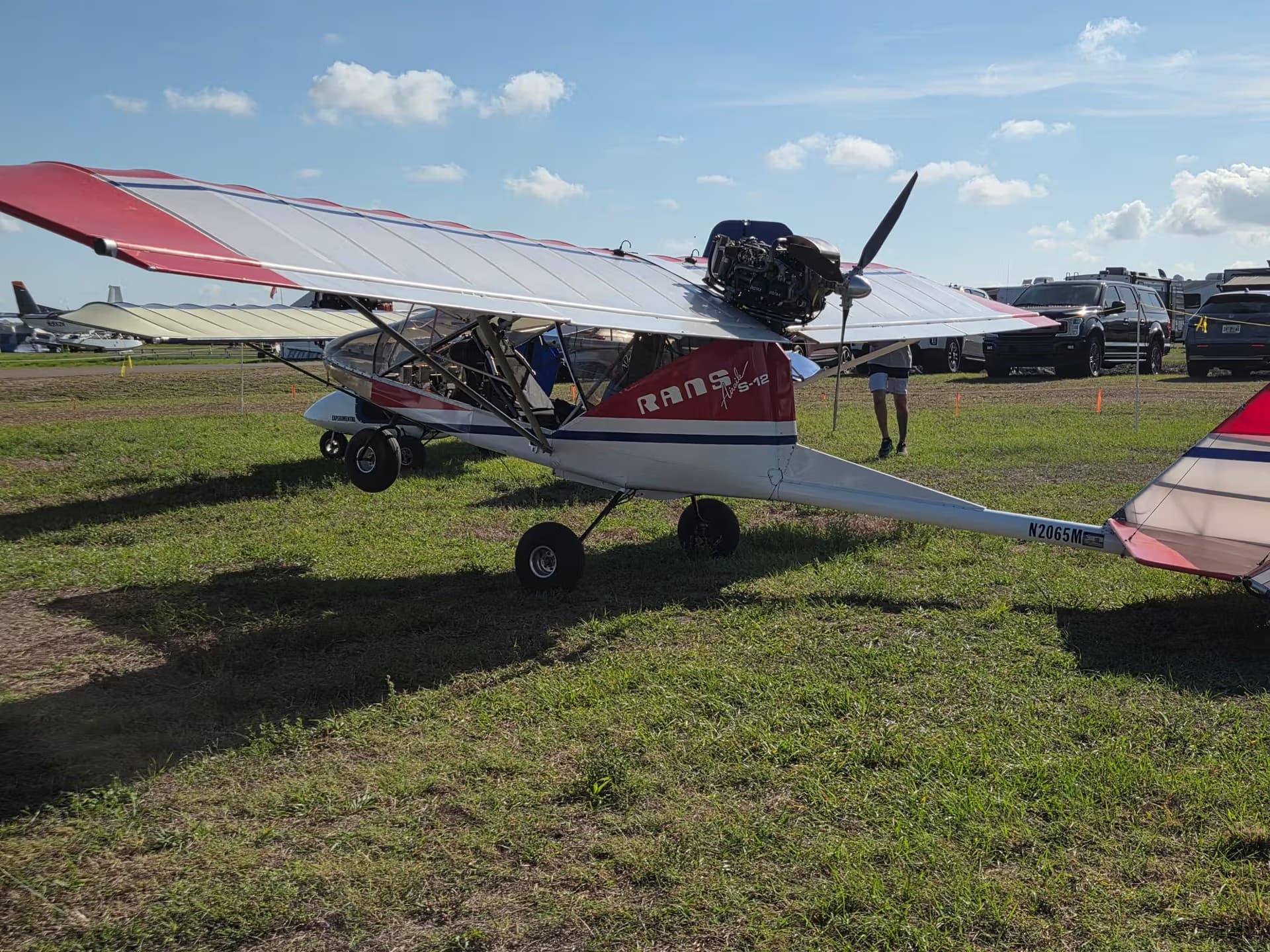 N2065M — RANS S-12XL Airaile at Lakeland Linder Intl