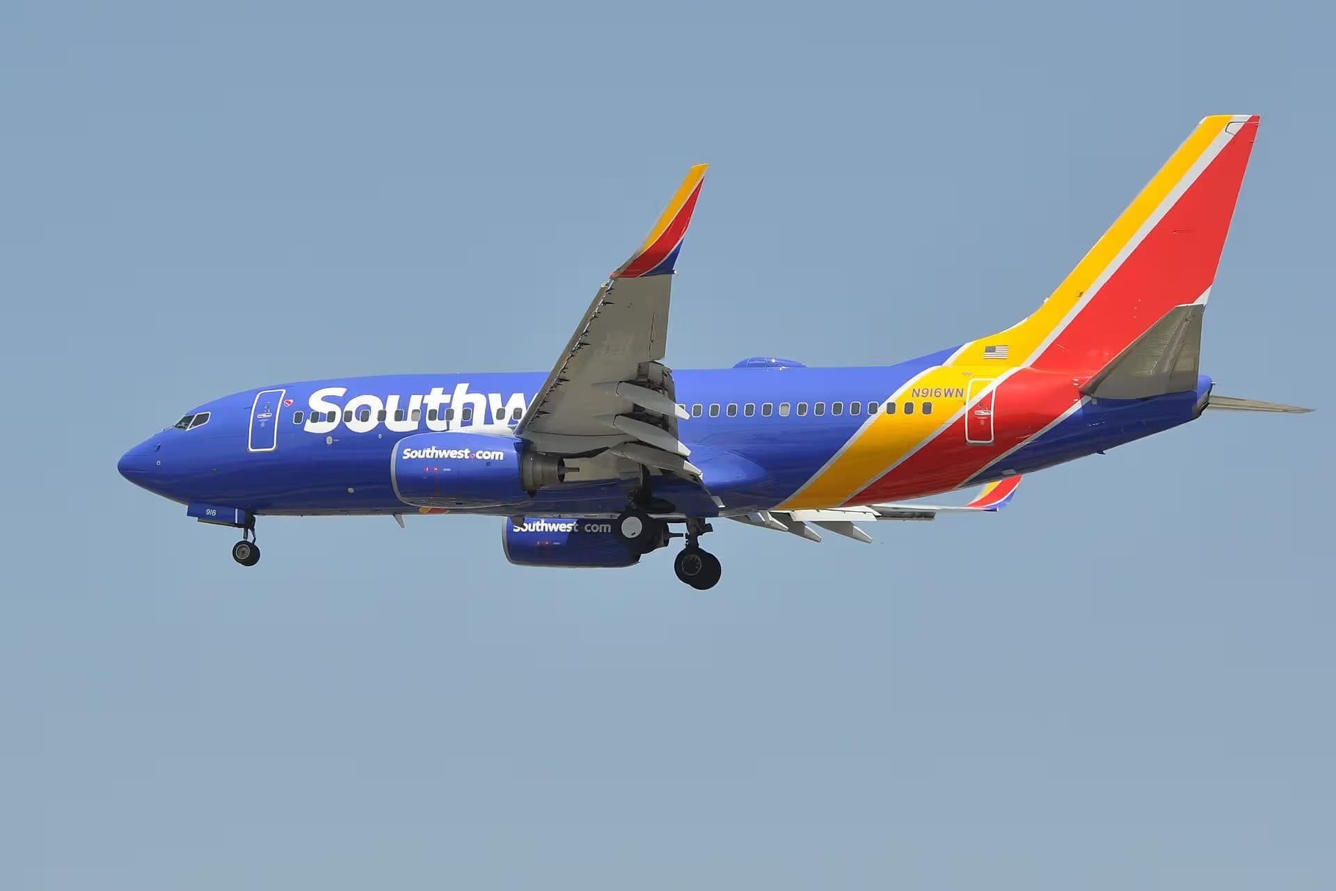 N916WN — Boeing