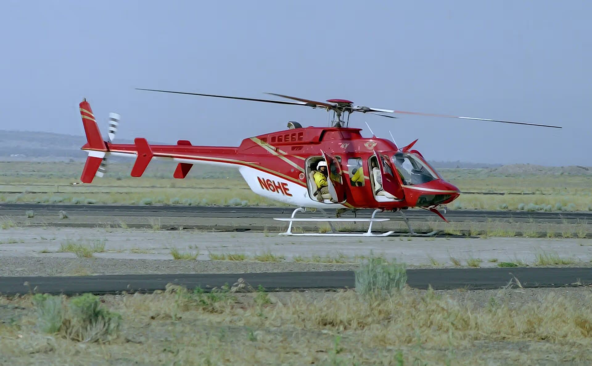 N6HE — Helicopter