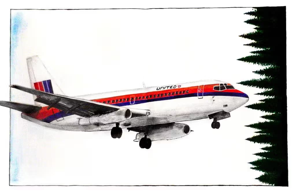 Unidentified — Twin-engine aircraft