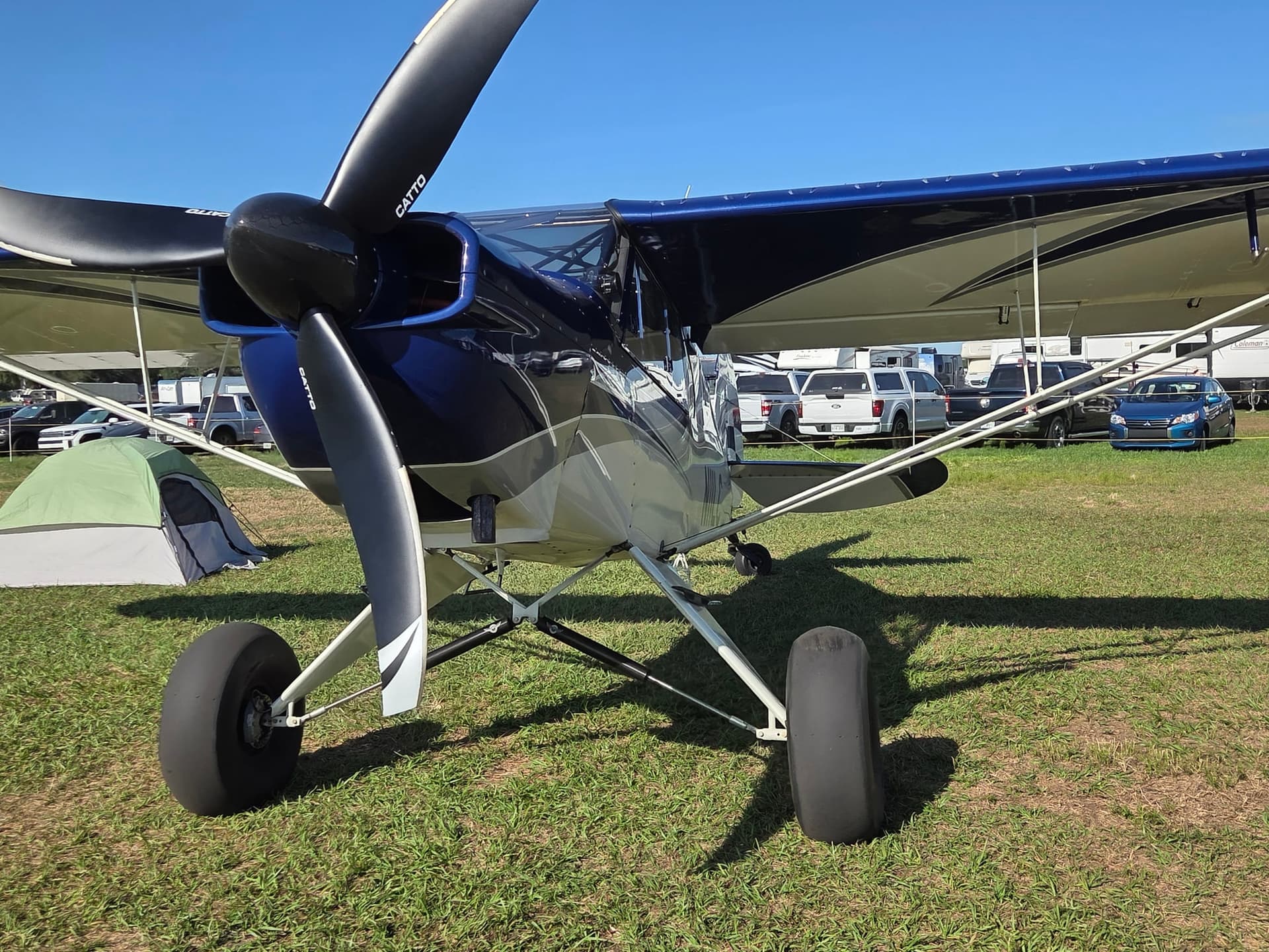 N51627 — Piper PA-18-150 at Lakeland Linder Intl