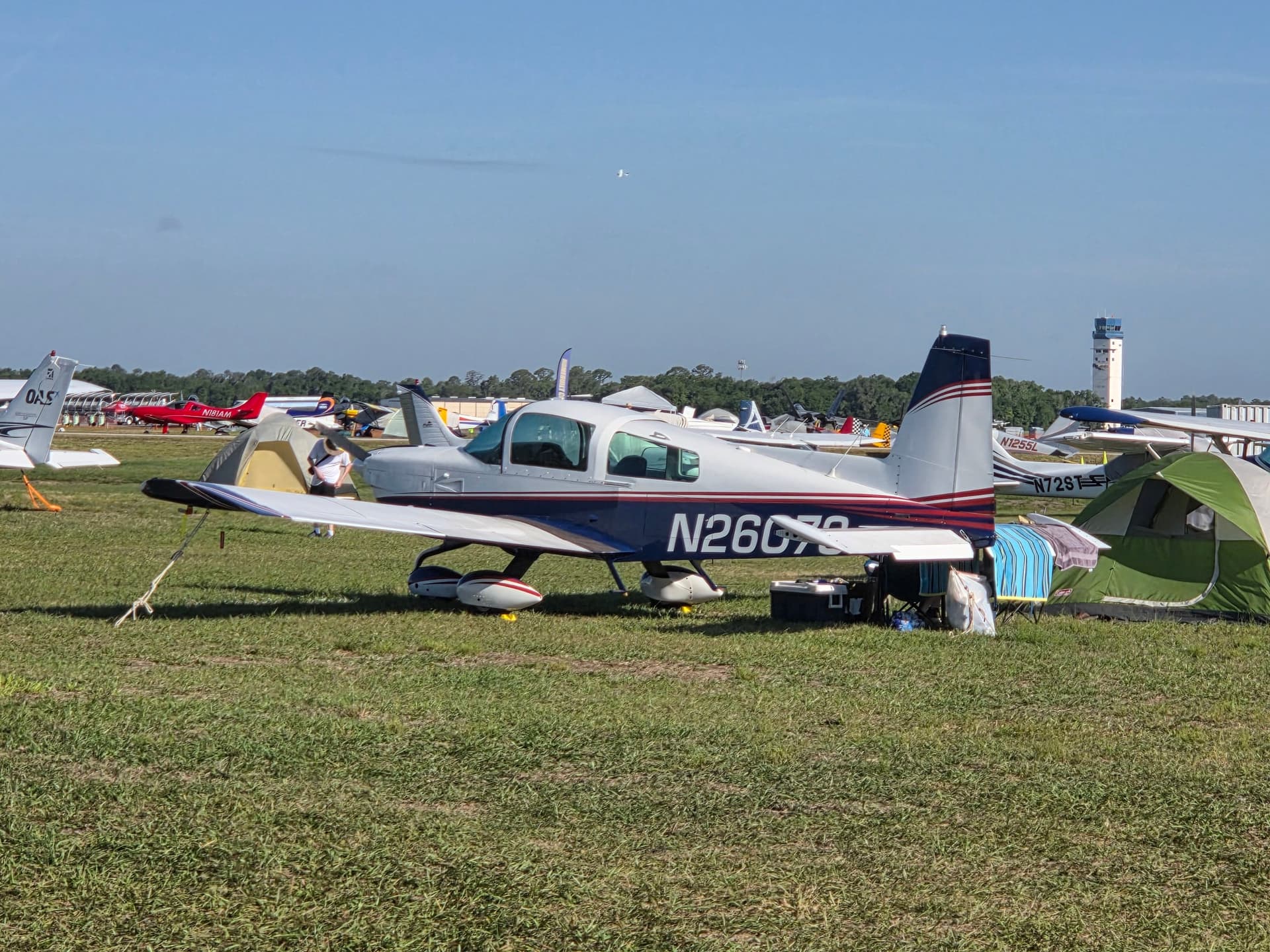 N26073 — Grumman American AA-5A Cheetah at Lakeland Linder Intl