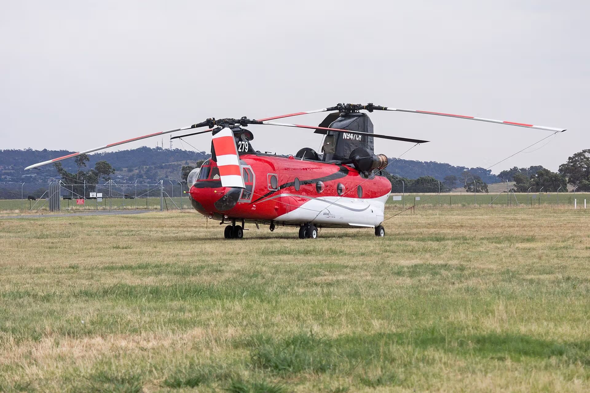 N947CH — Helicopter at Wagga Wagga Airport