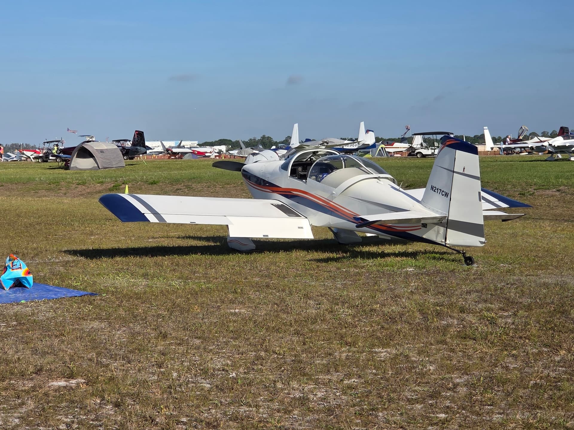 N217CW — Van's Aircraft RV-7 at Lakeland Linder Intl