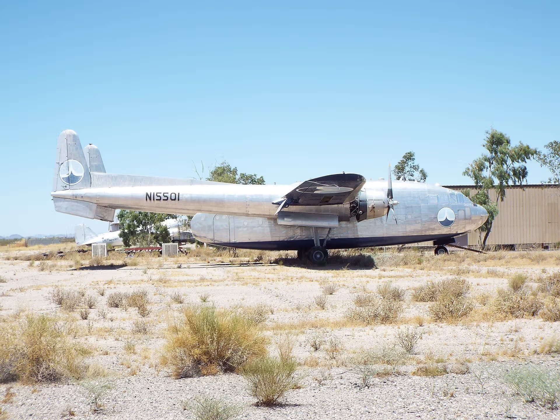 N15501 — Twin-engine aircraft