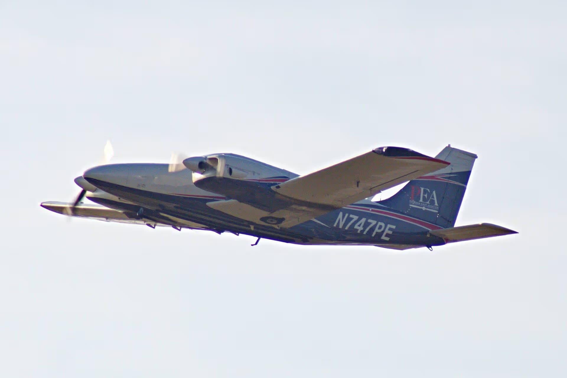 N747PE — Twin-engine aircraft