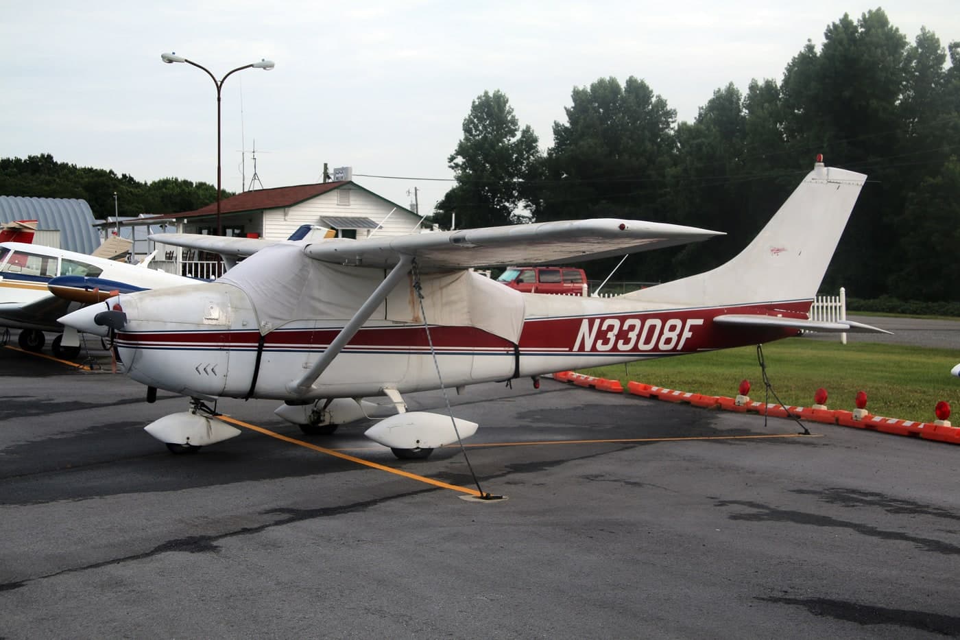 N3308F — Single-engine aircraft