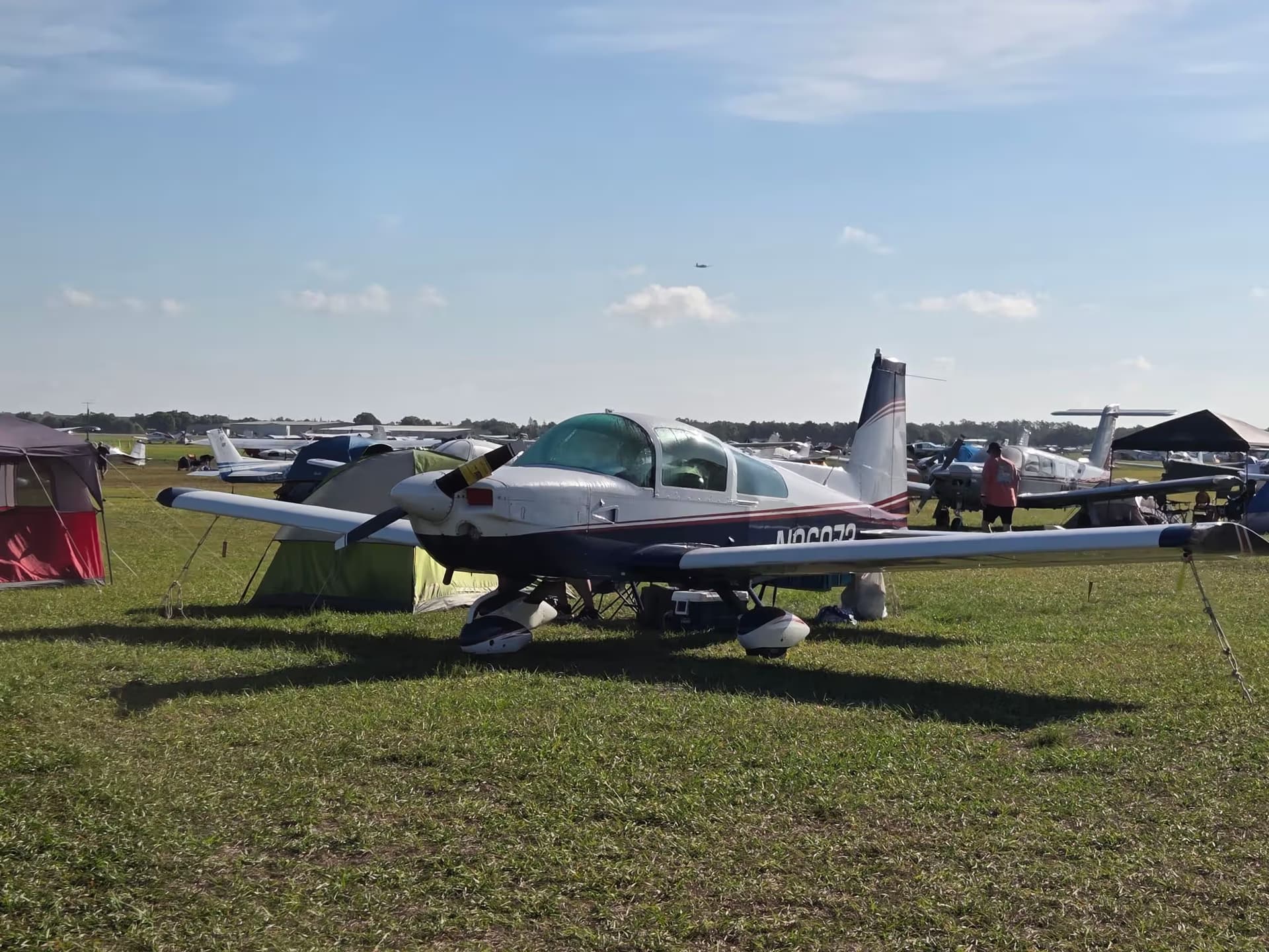 N26073 — Grumman American AA-5A Cheetah at Lakeland Linder Intl