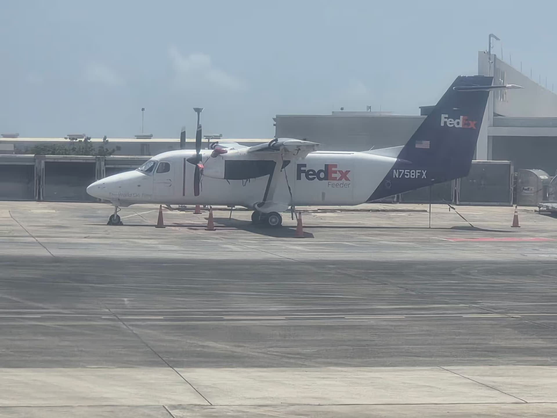 N758FX — Cessna 408 at SJU