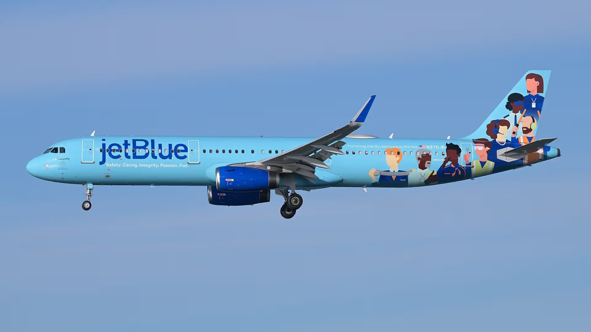 N970JB — Airbus