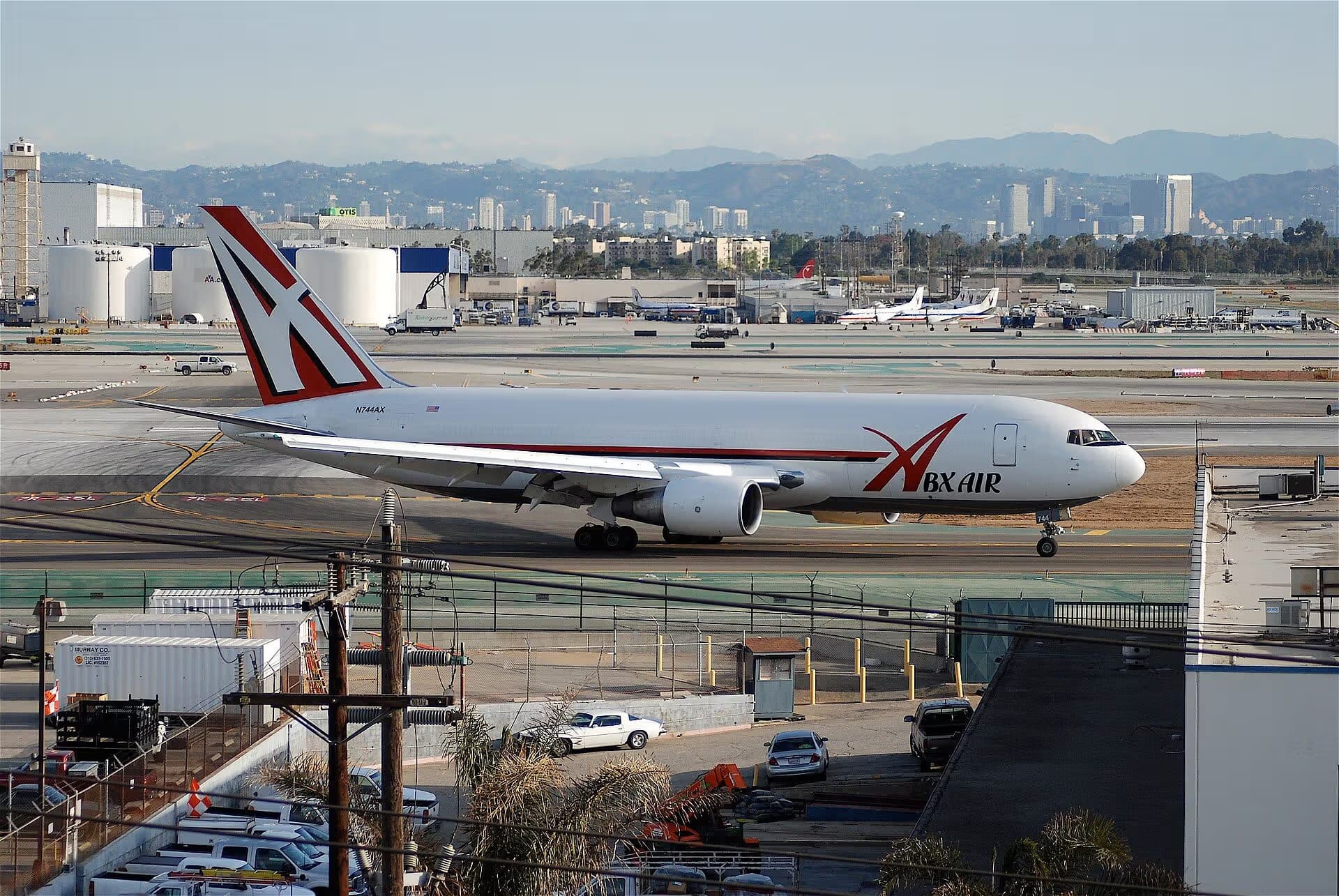 N744AX — Twin-engine aircraft at Los Angeles International Airport
