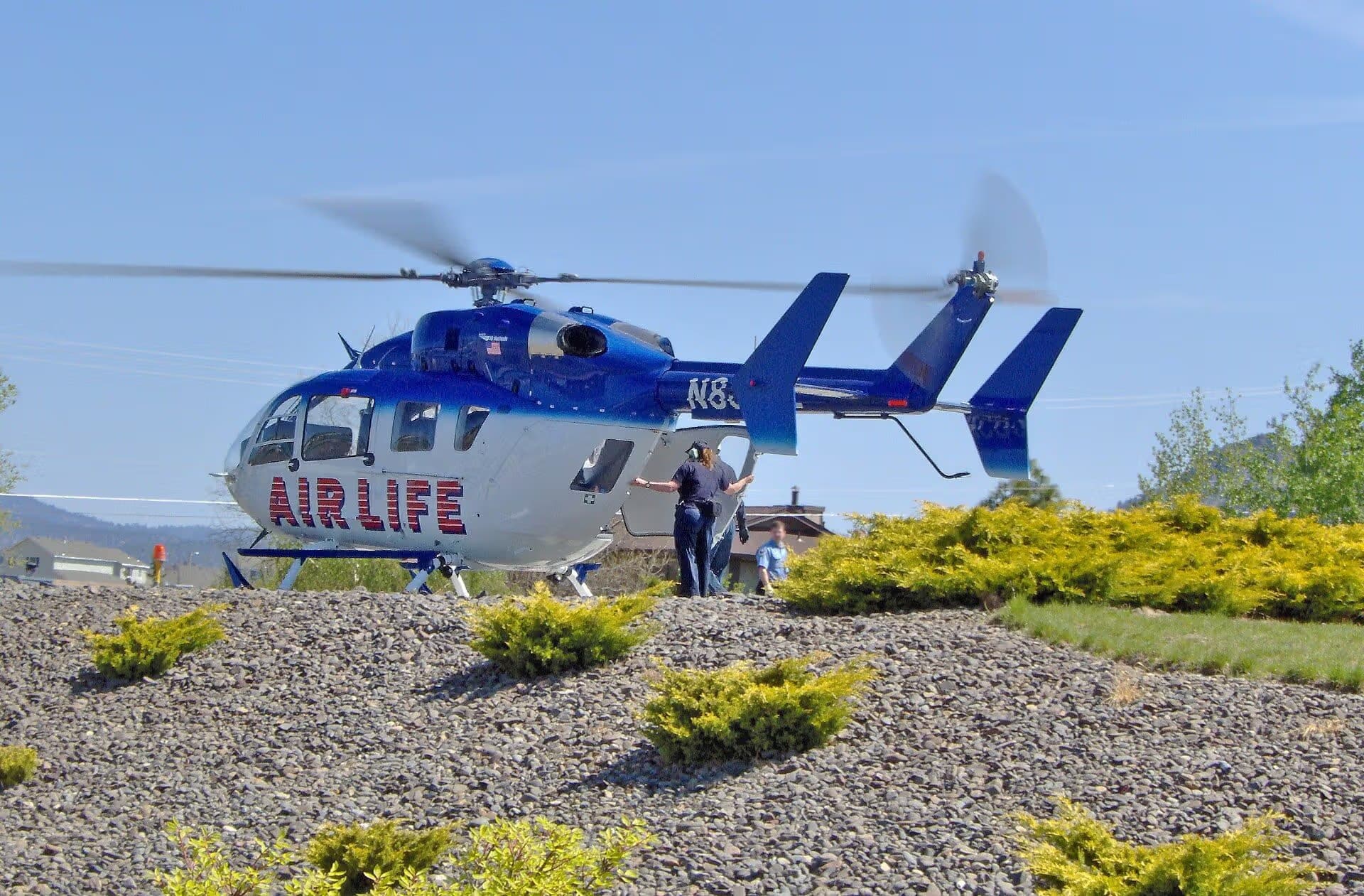 N885AL — Helicopter