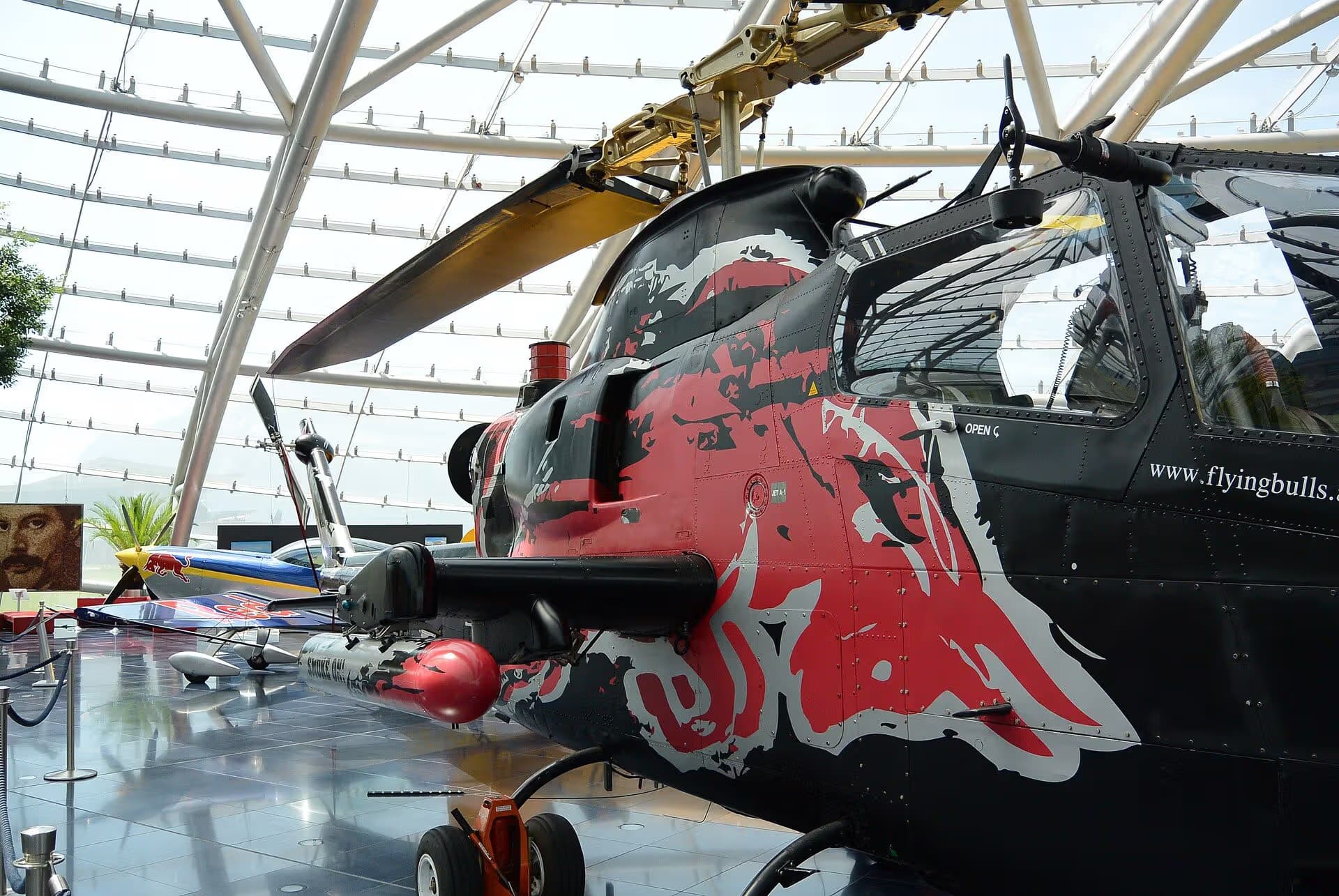 N11FX — Helicopter at Salzburg Airport