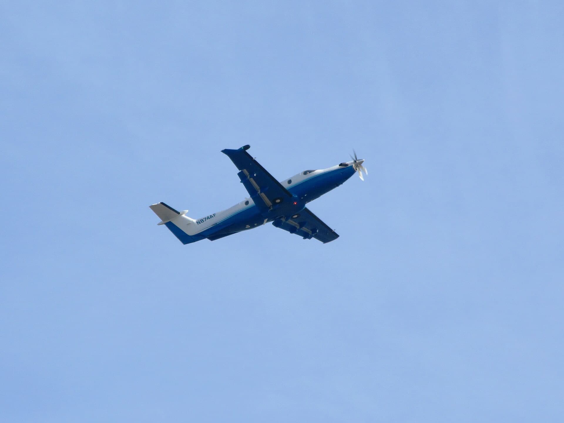 N874AF — Pilatus