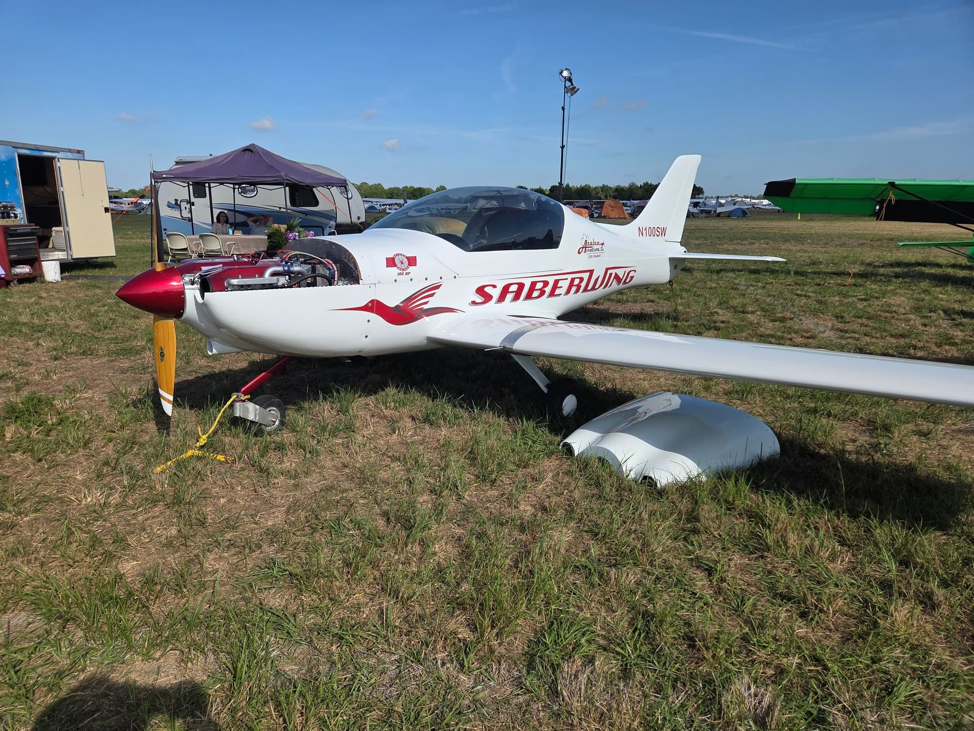 N100SW — William M CLAPP Clapp-saberwing at Lakeland Linder Intl