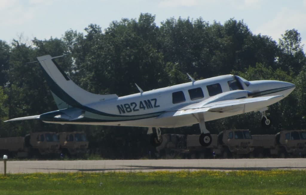 N824MZ — Piper