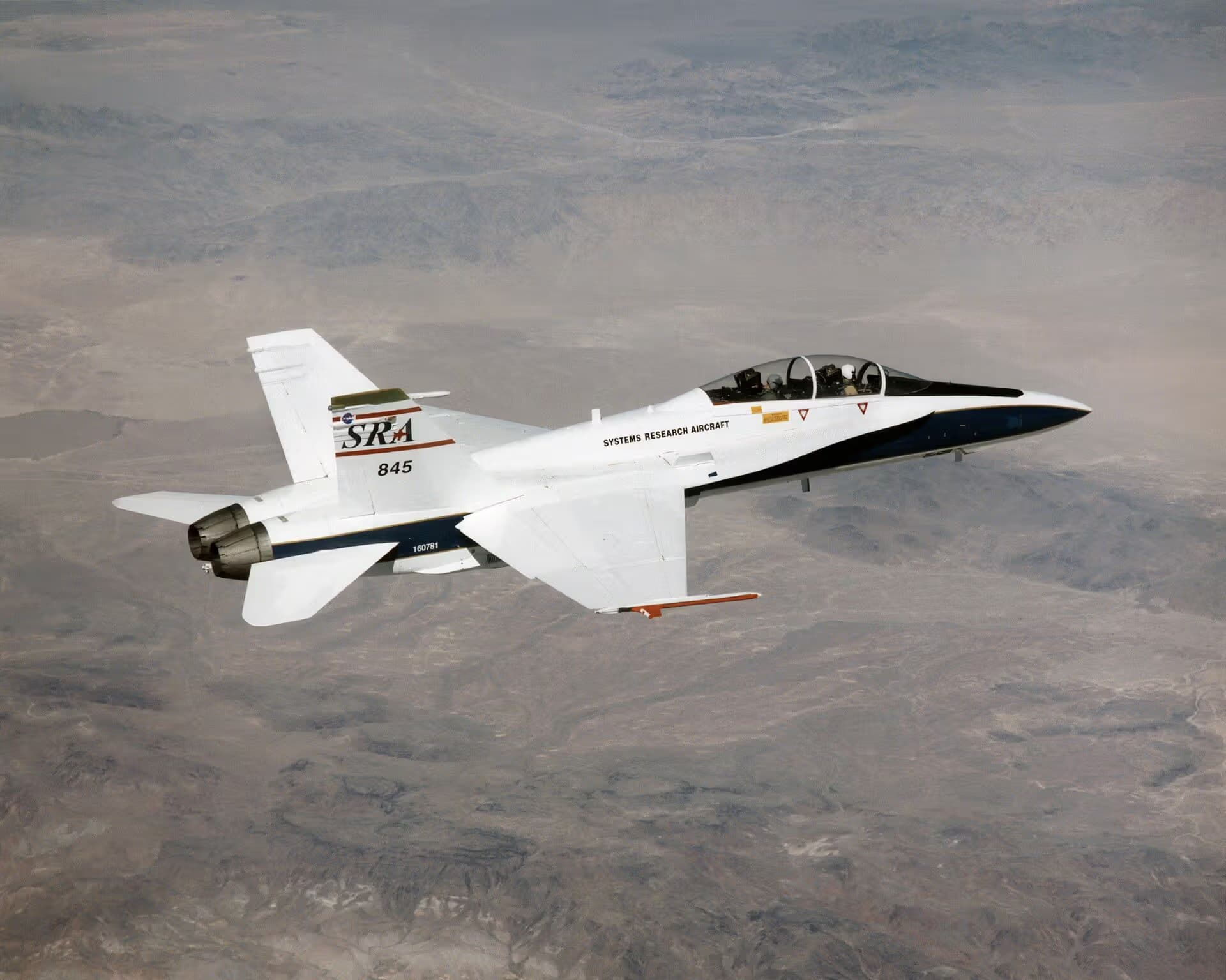 N845NA — Twin-engine aircraft