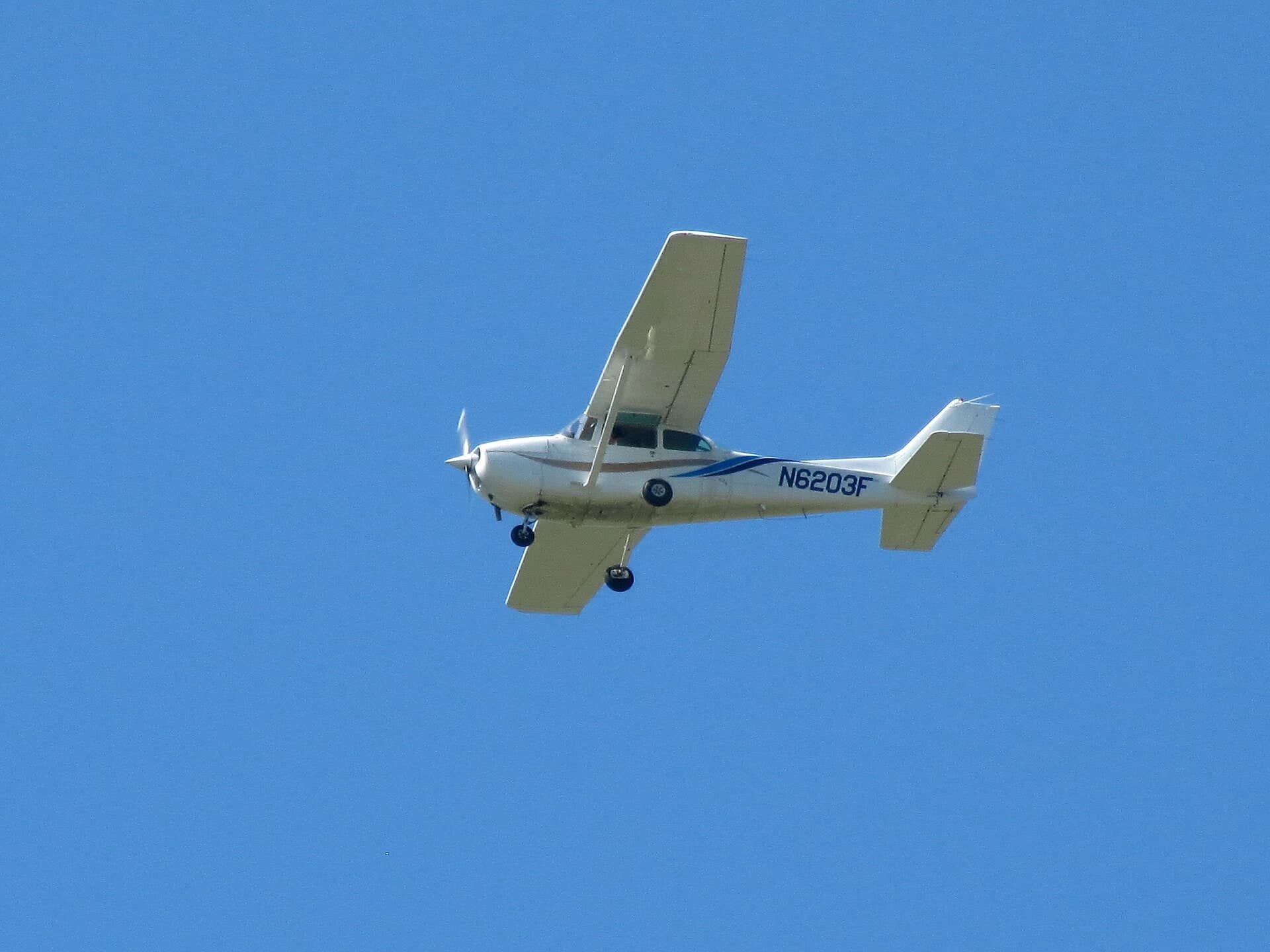 N6203F — Single-engine aircraft