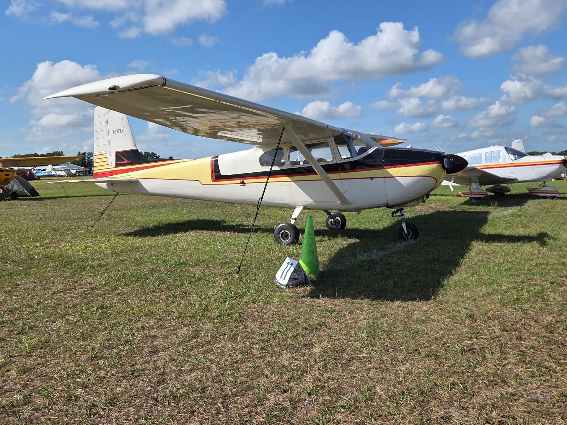 N632AH — Cessna 182A at Lakeland Linder Intl