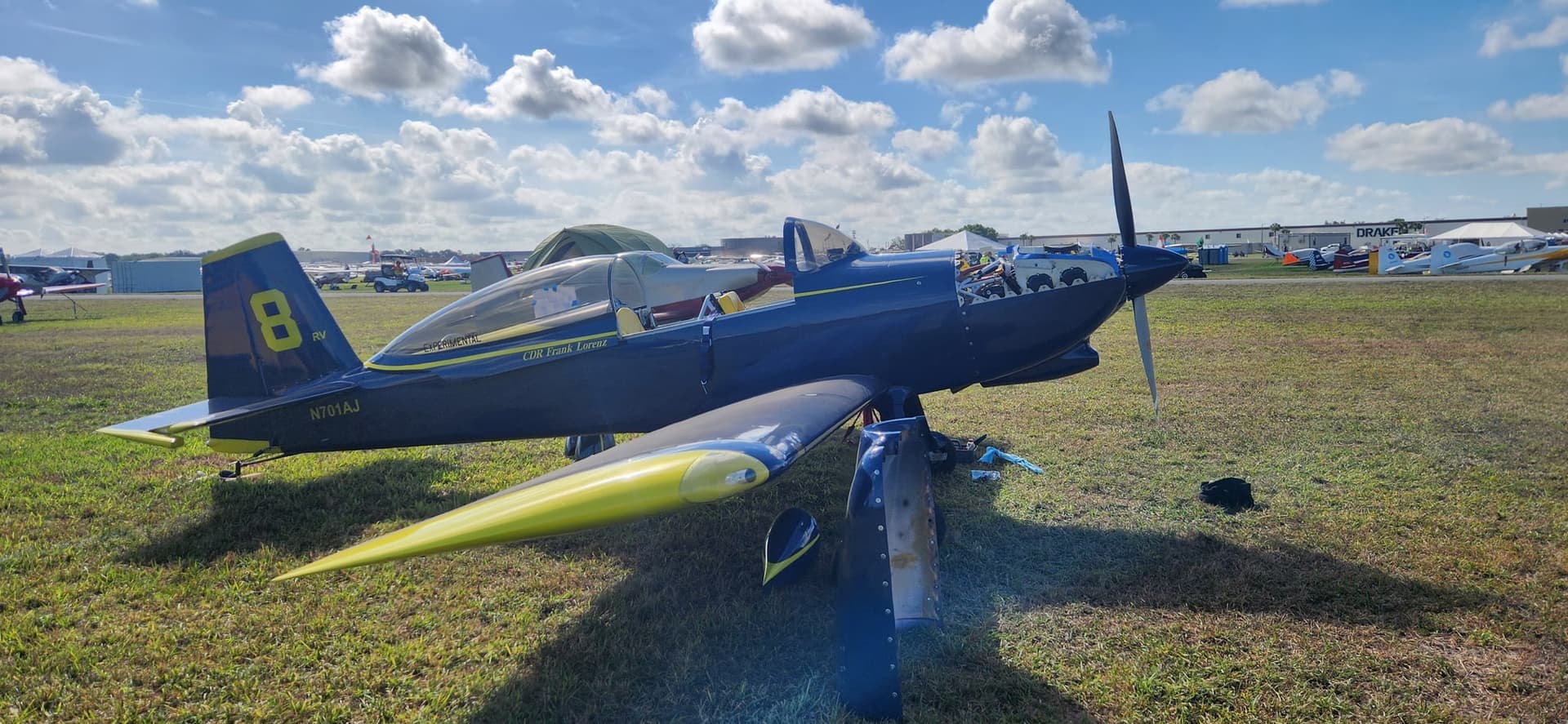 N701AJ — Van's Aircraft RV-8 at Lakeland Linder Intl