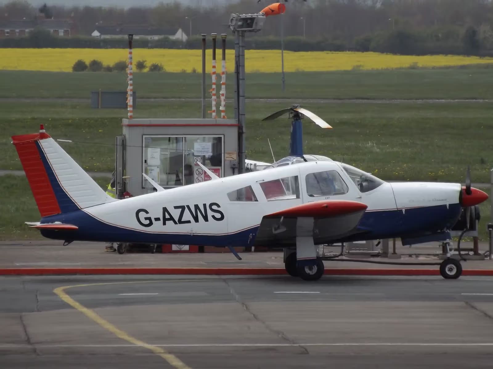 G-AZWS — Piper