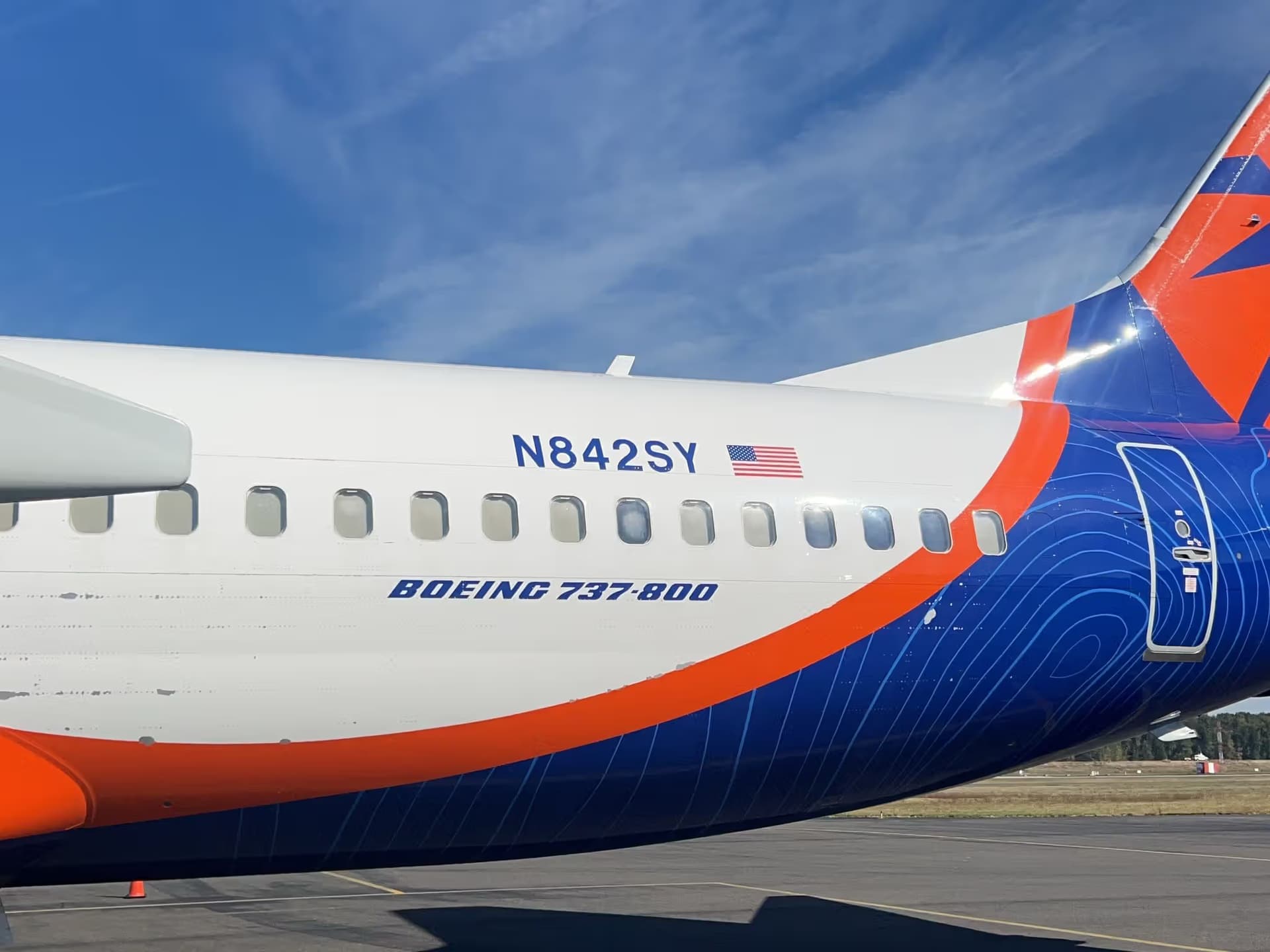 N842SY — Boeing 737-8K5 at Portland International Airport