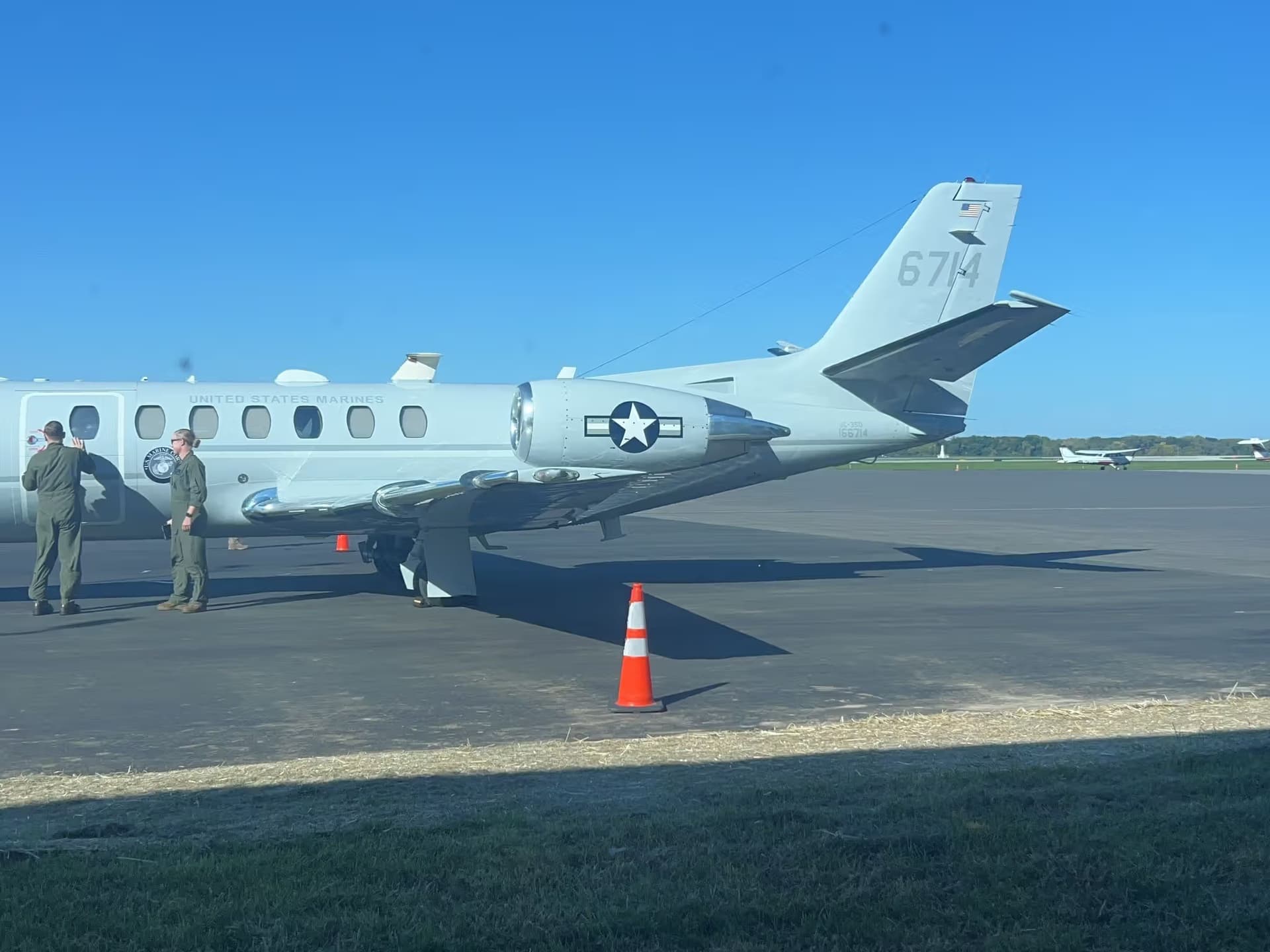 166714 — Cessna UC-35D Citation at Dane County Regional Truax Field