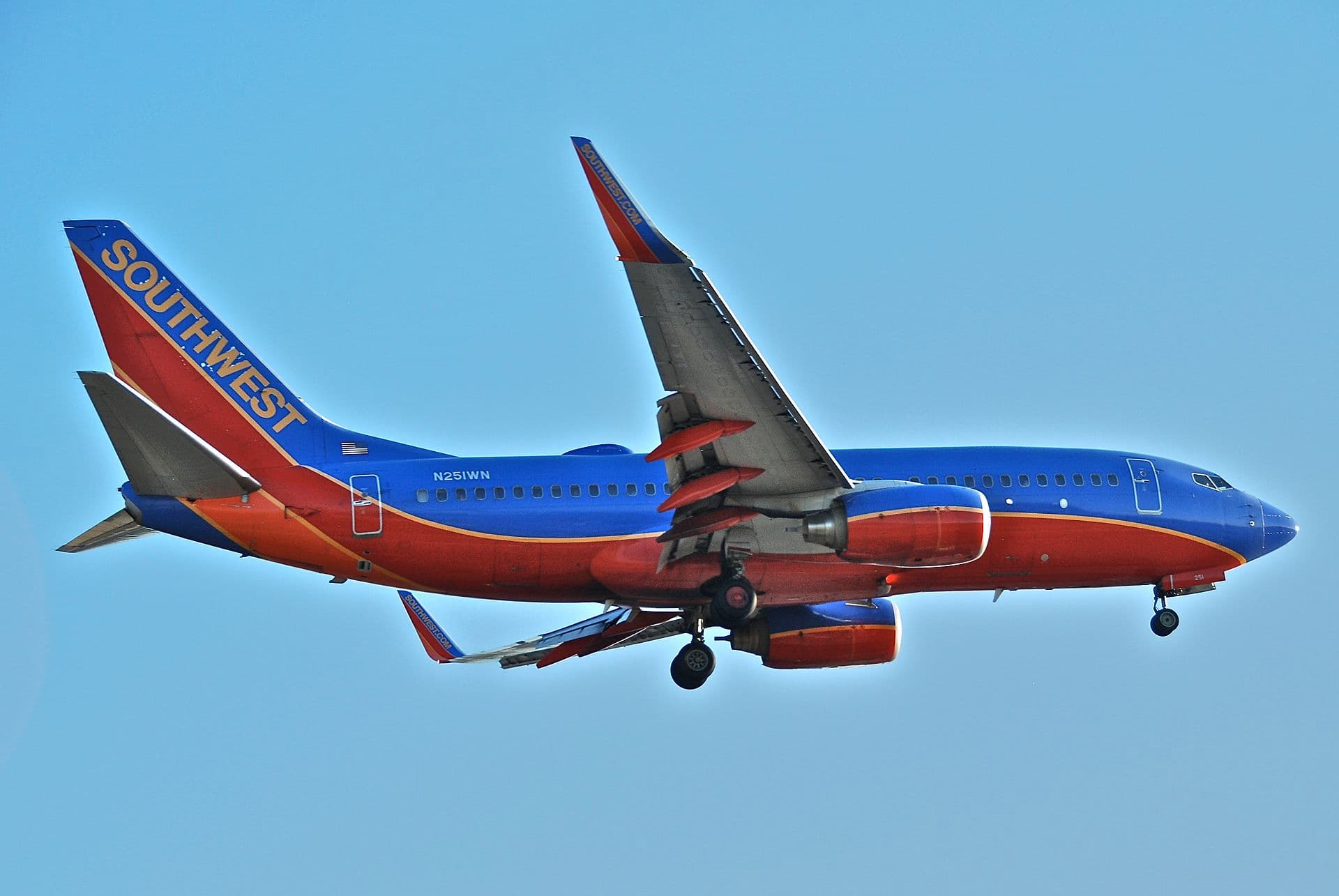 N251WN - Boeing