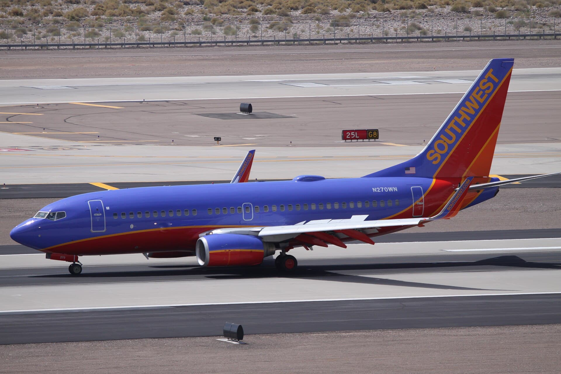 N270WN - Boeing