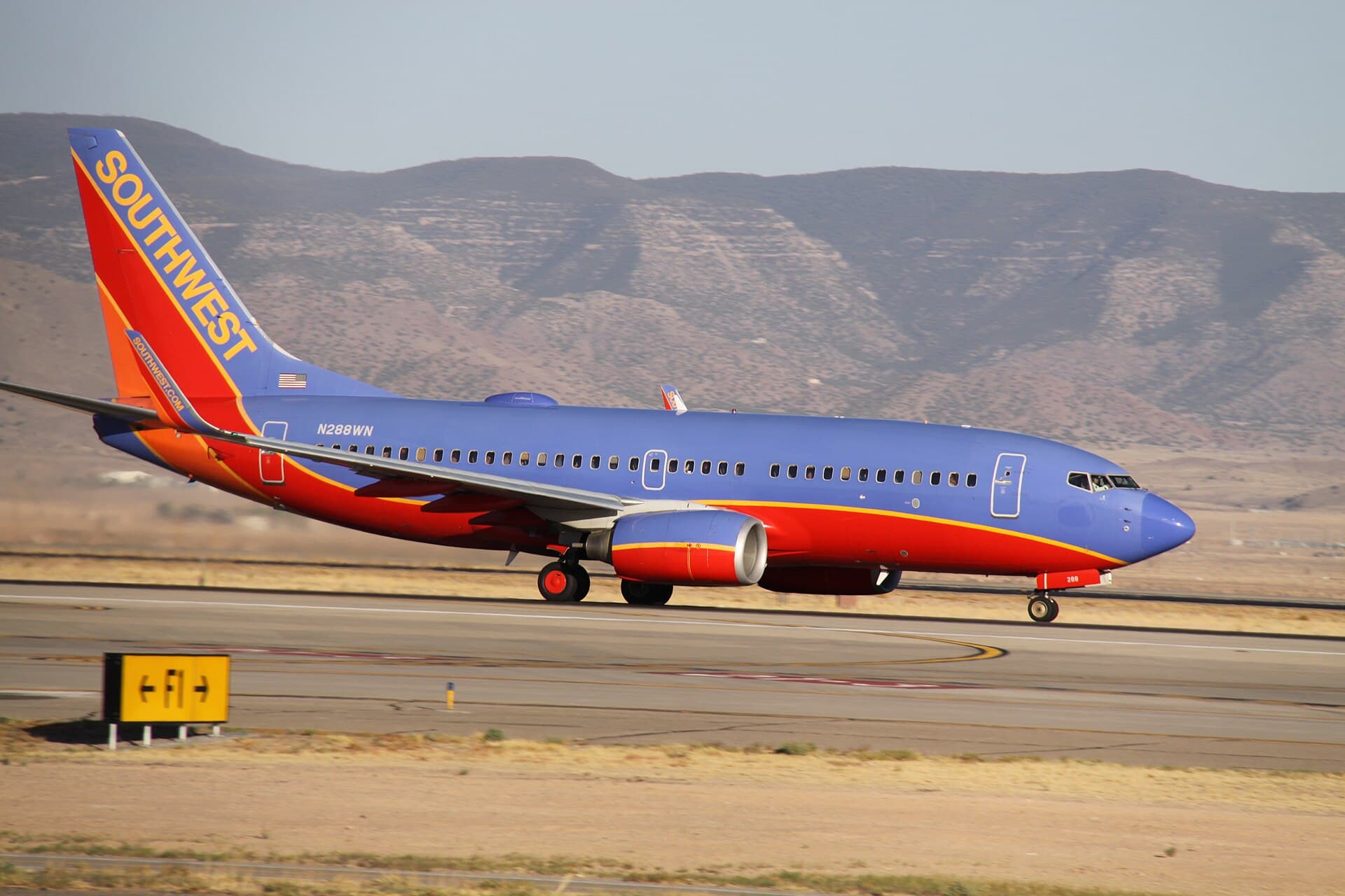 N288WN - Boeing