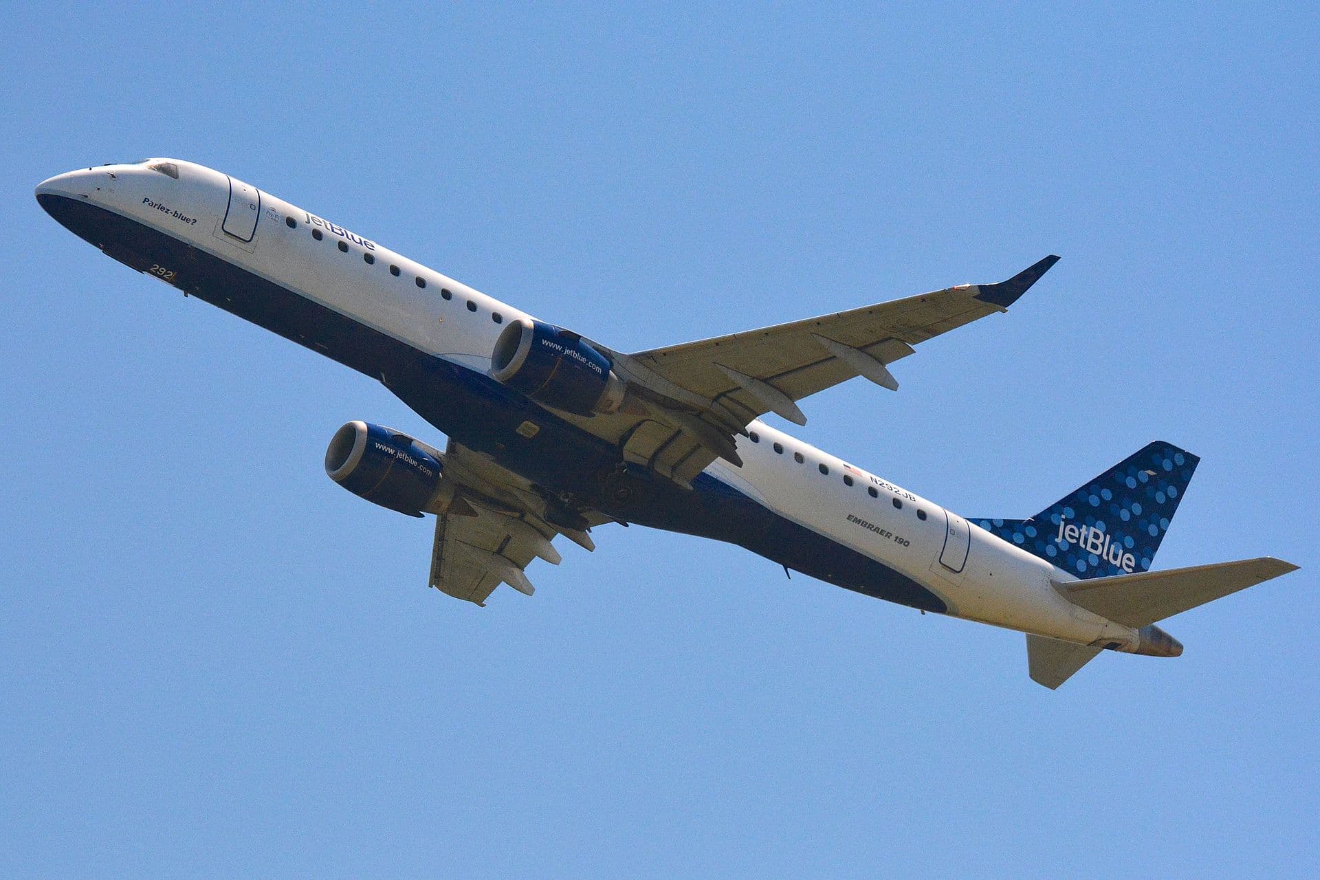 N292JB - Embraer