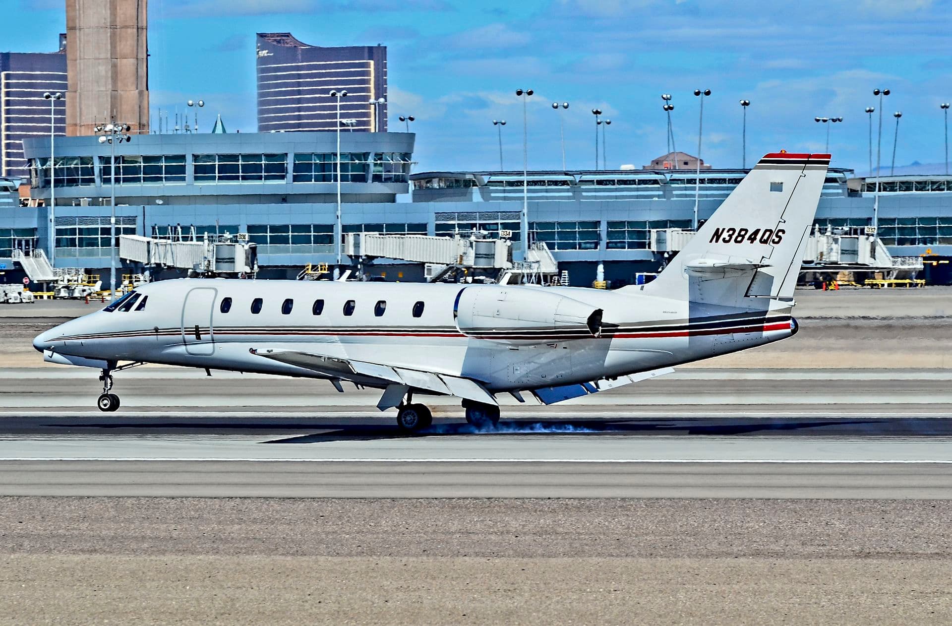 N384QS - Business jet