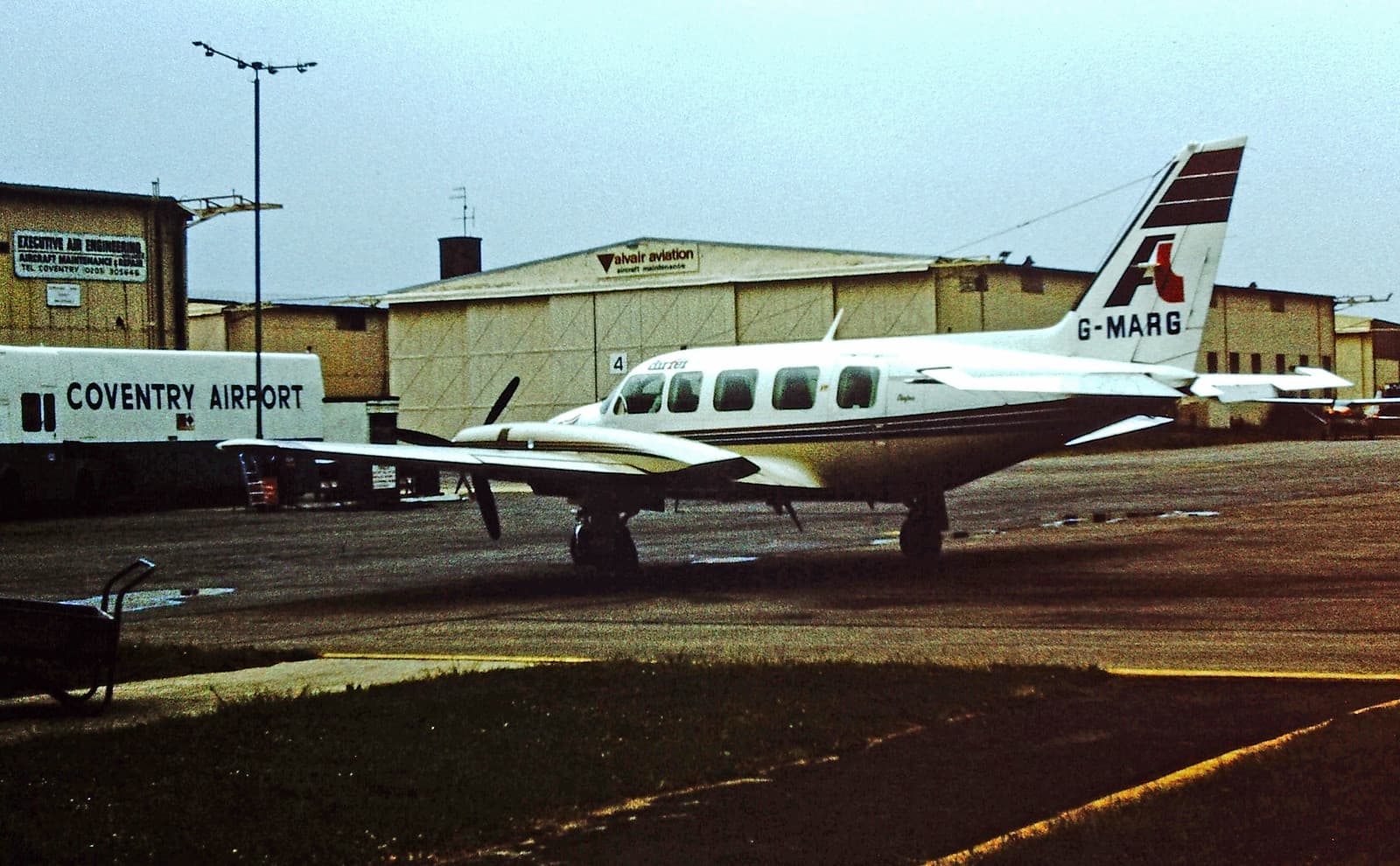 G-MARG — Twin-engine aircraft