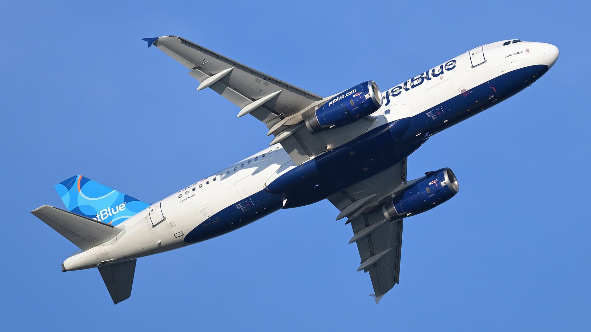N656JB - Airbus