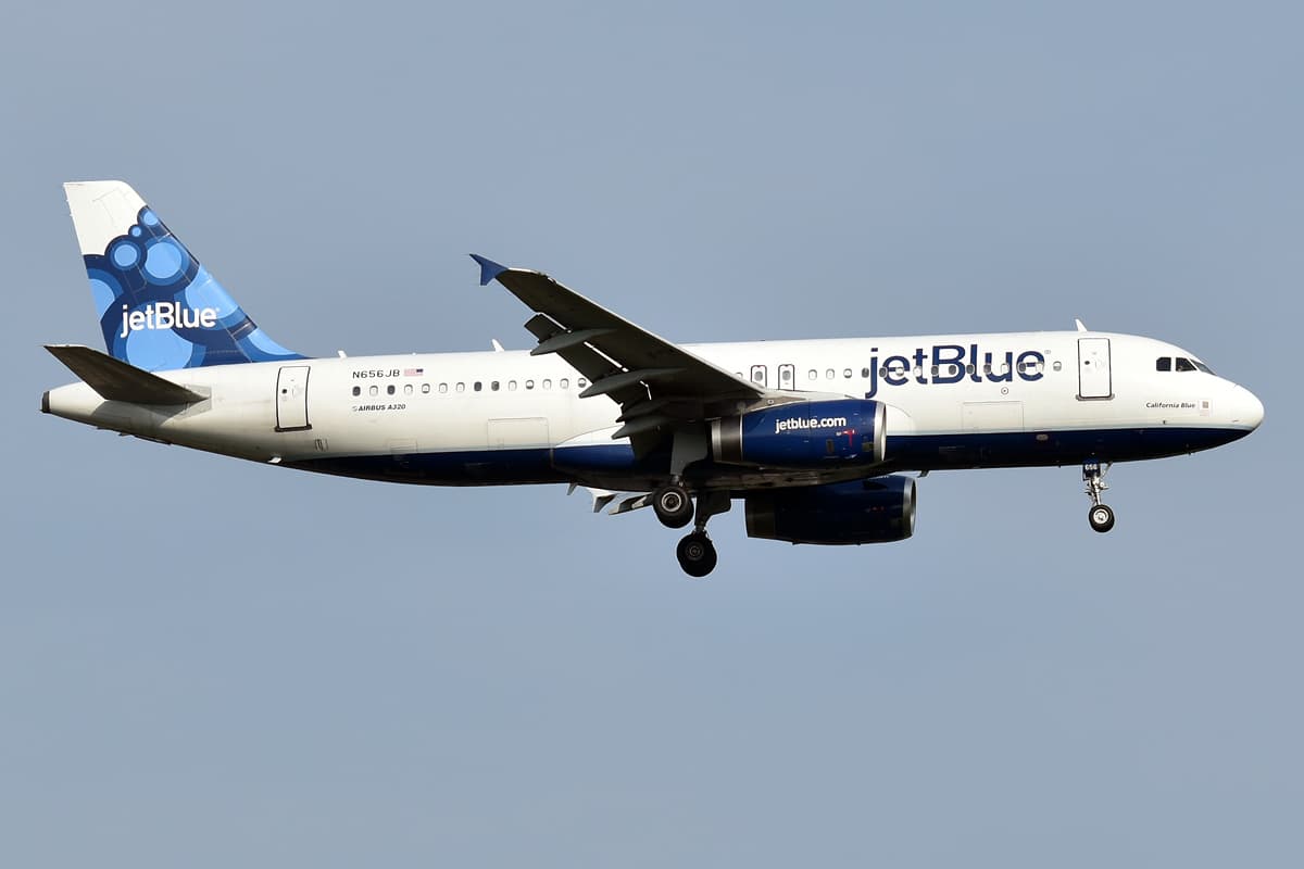 N656JB - Airbus